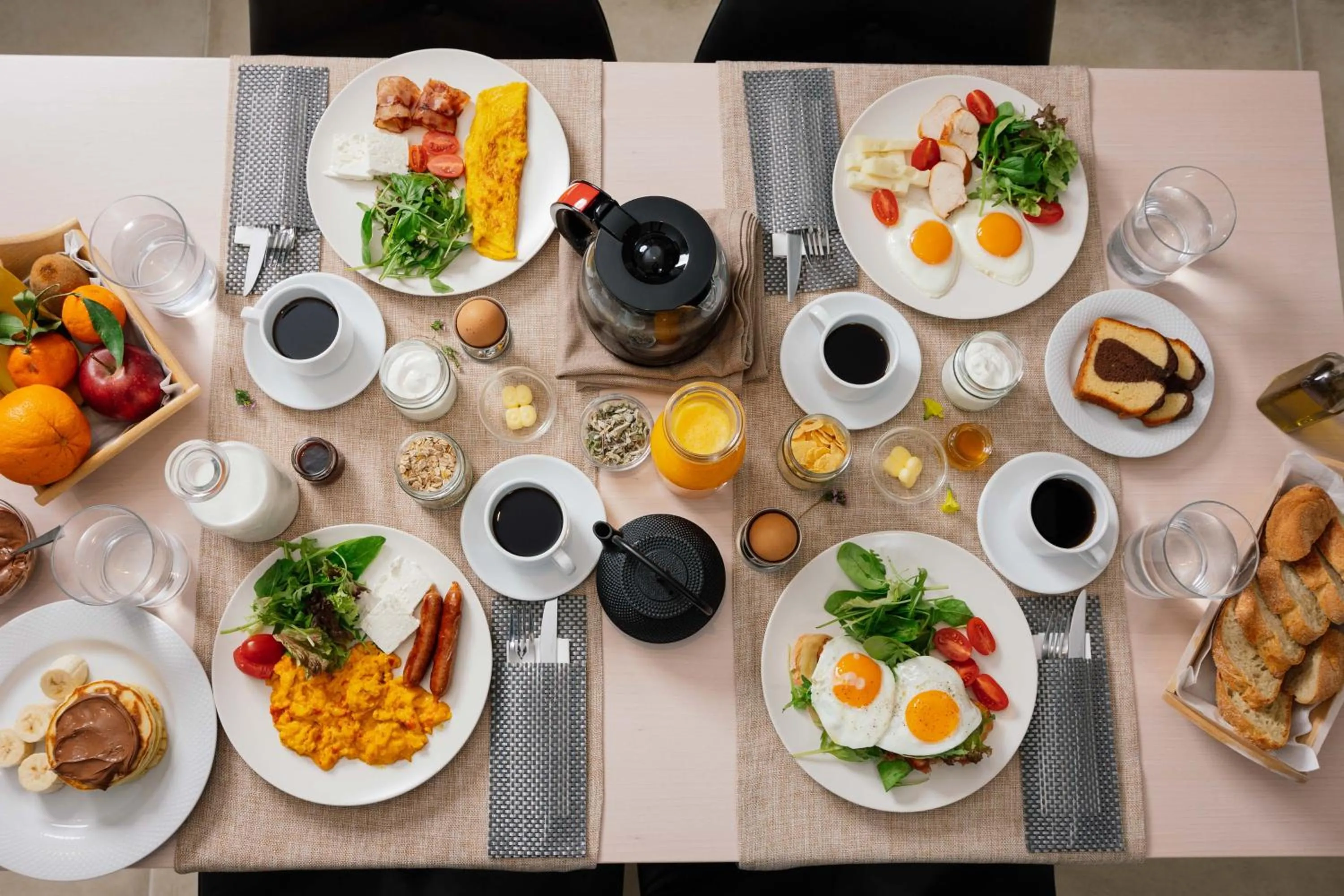 Breakfast in Belvedere Luxury Apartments & Spa