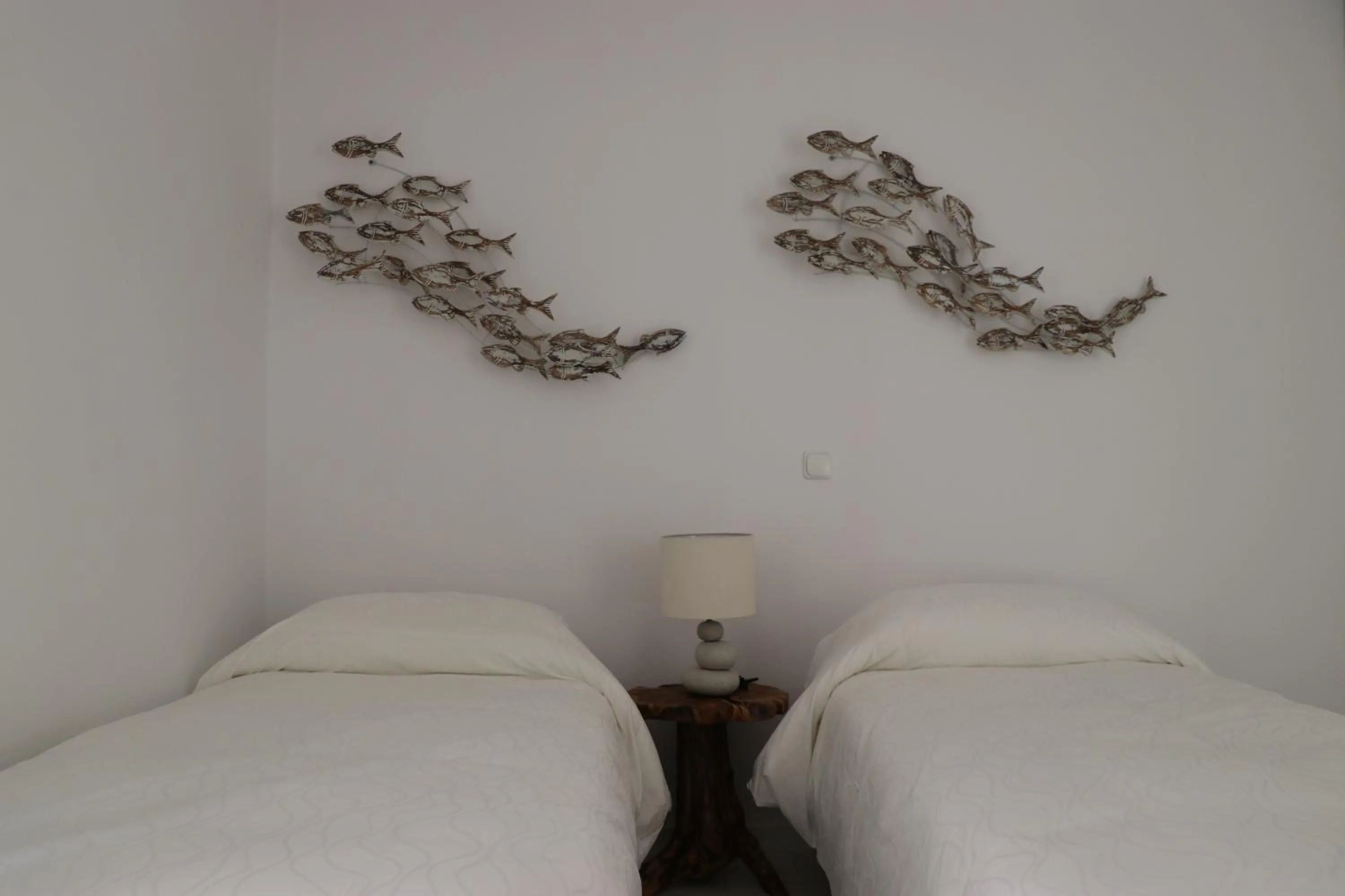 Bedroom, Bed in Grand Bleu Apartments & Villas