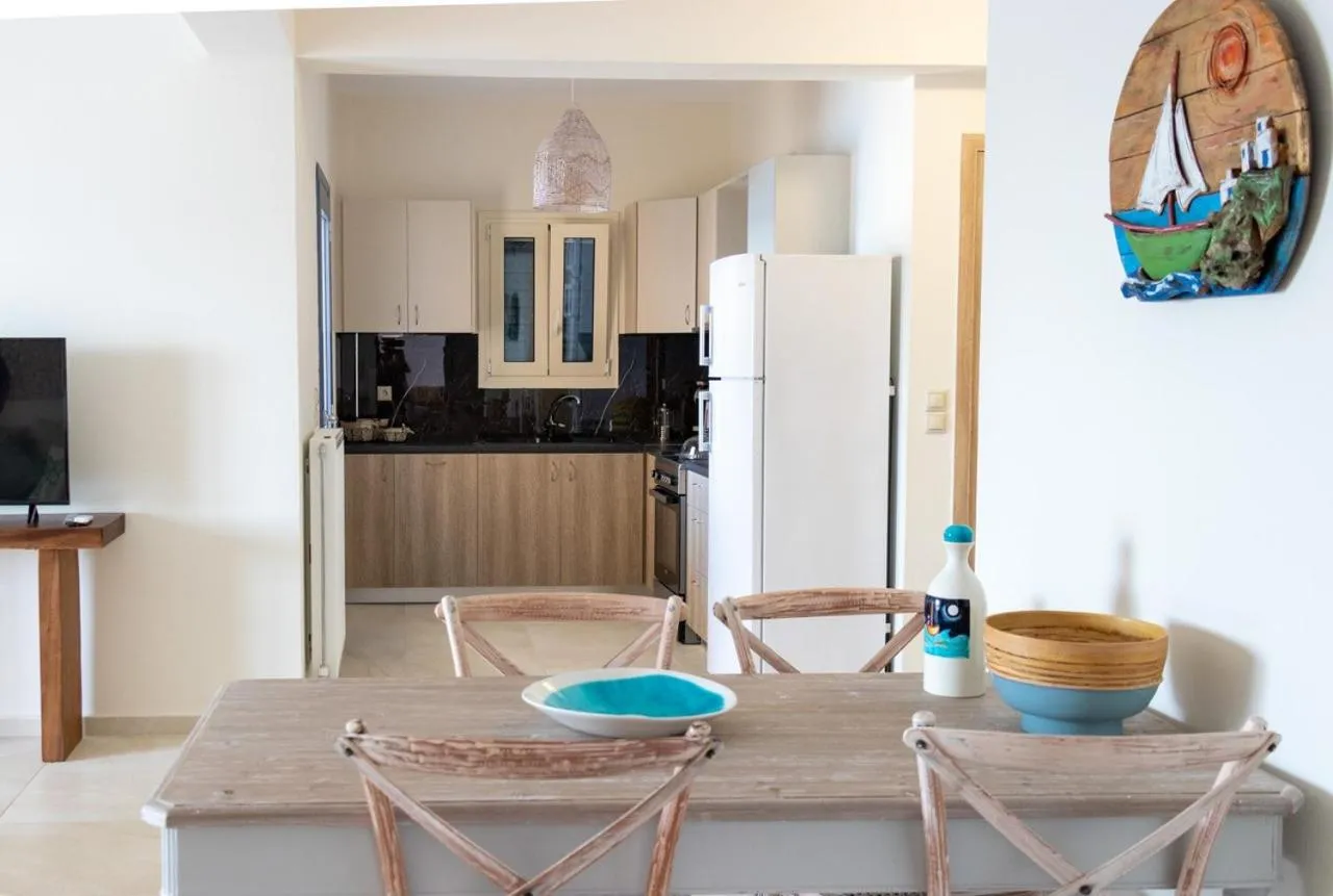 Kitchen or kitchenette in Grand Bleu Apartments & Villas