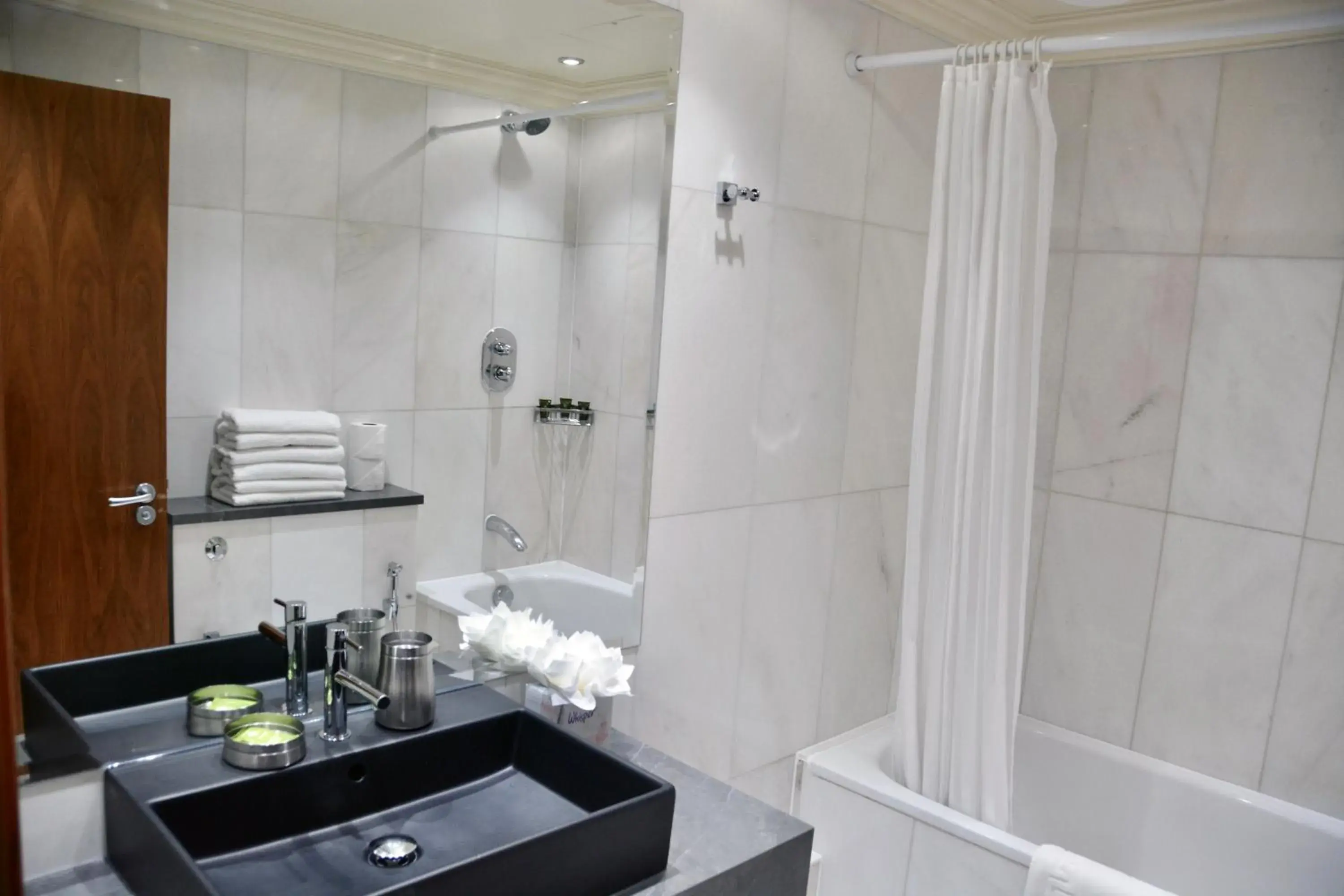 Shower, Bathroom in Sanctum International Serviced Apartments