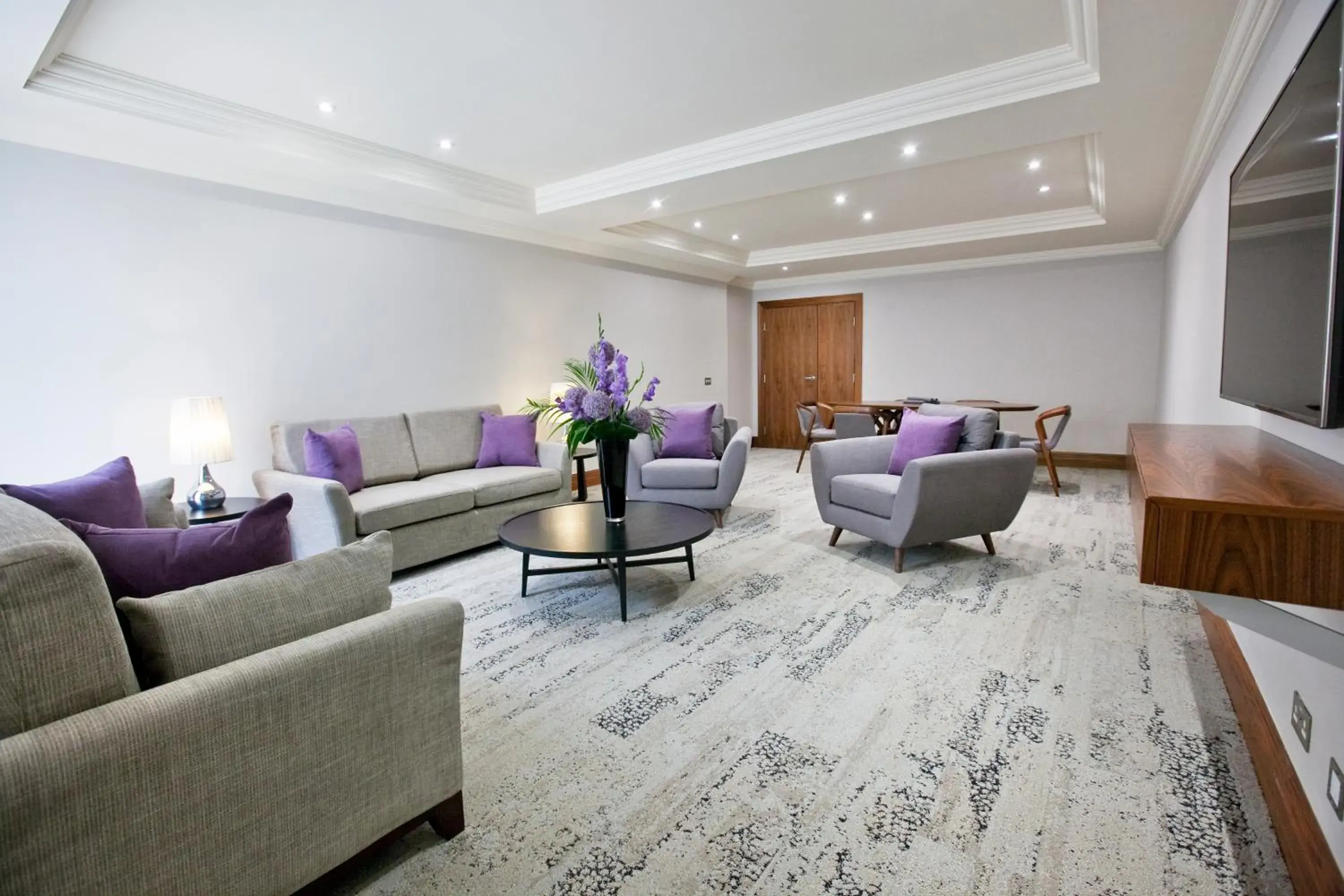 TV and multimedia, Seating Area in Sanctum International Serviced Apartments