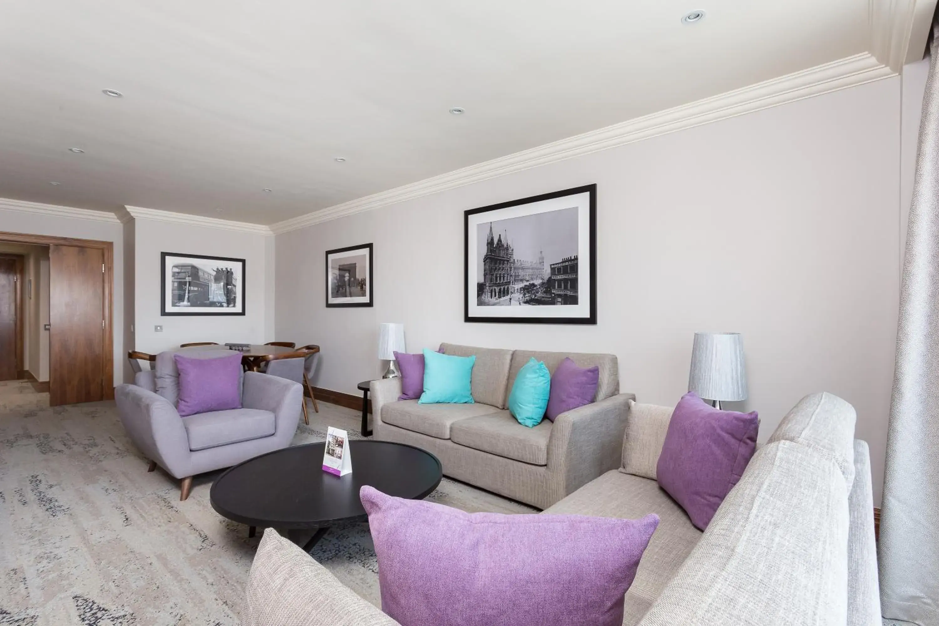 Living room, Seating Area in Sanctum International Serviced Apartments