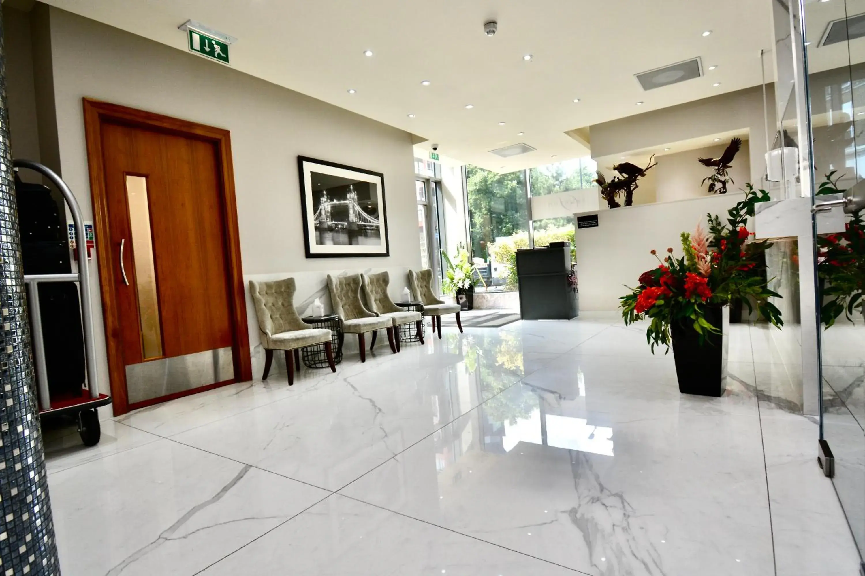 Lobby or reception in Sanctum International Serviced Apartments