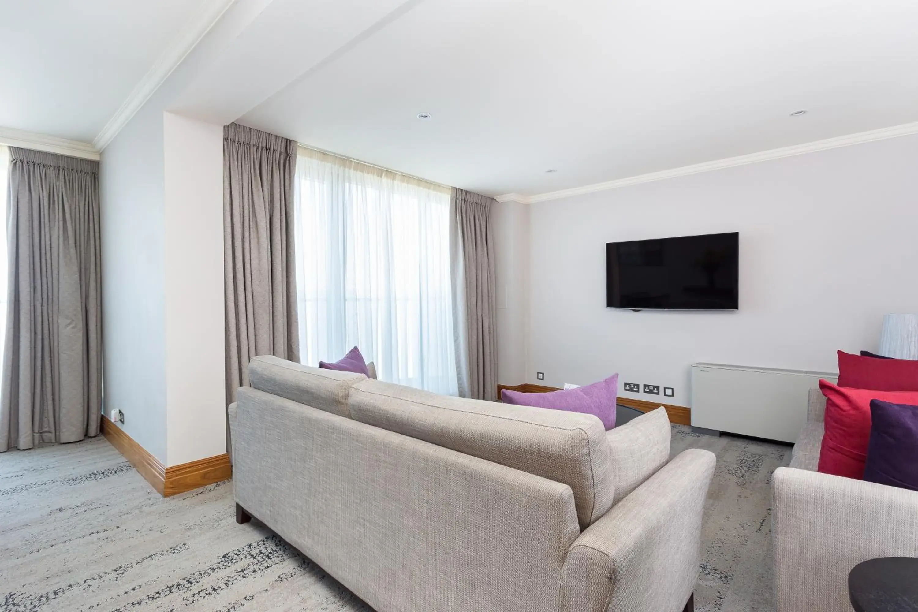 TV and multimedia, Seating Area in Sanctum International Serviced Apartments