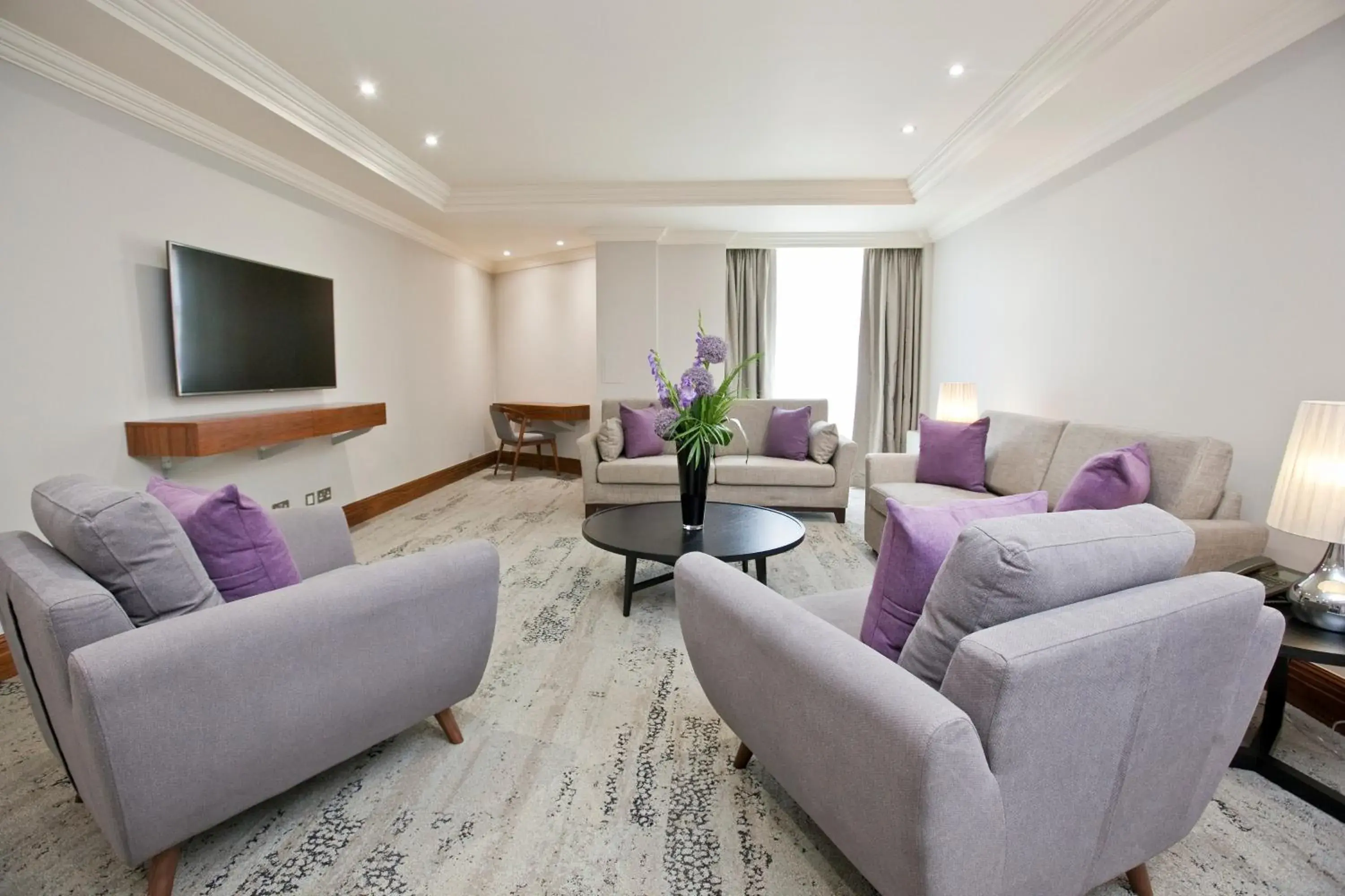 TV and multimedia, Seating Area in Sanctum International Serviced Apartments