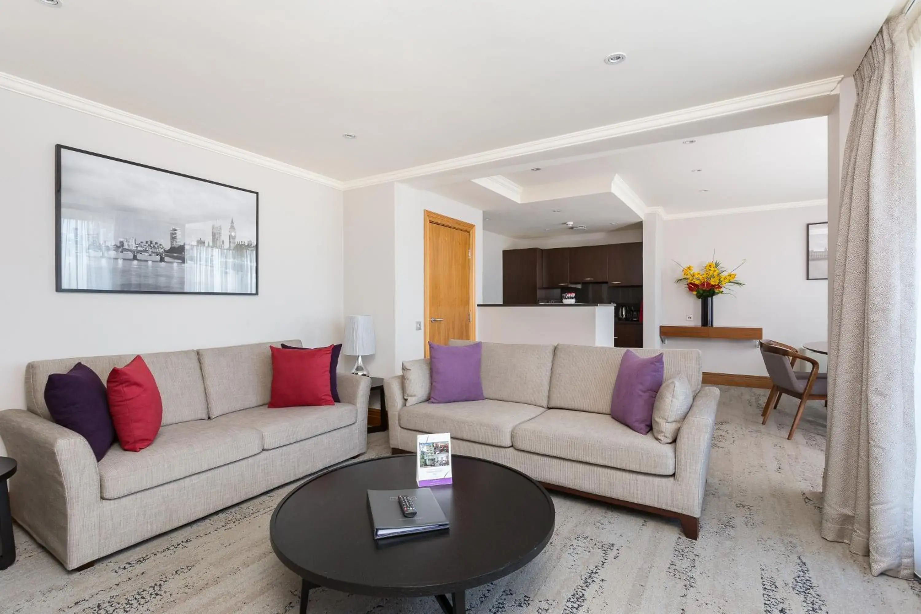 Living room, Seating Area in Sanctum International Serviced Apartments