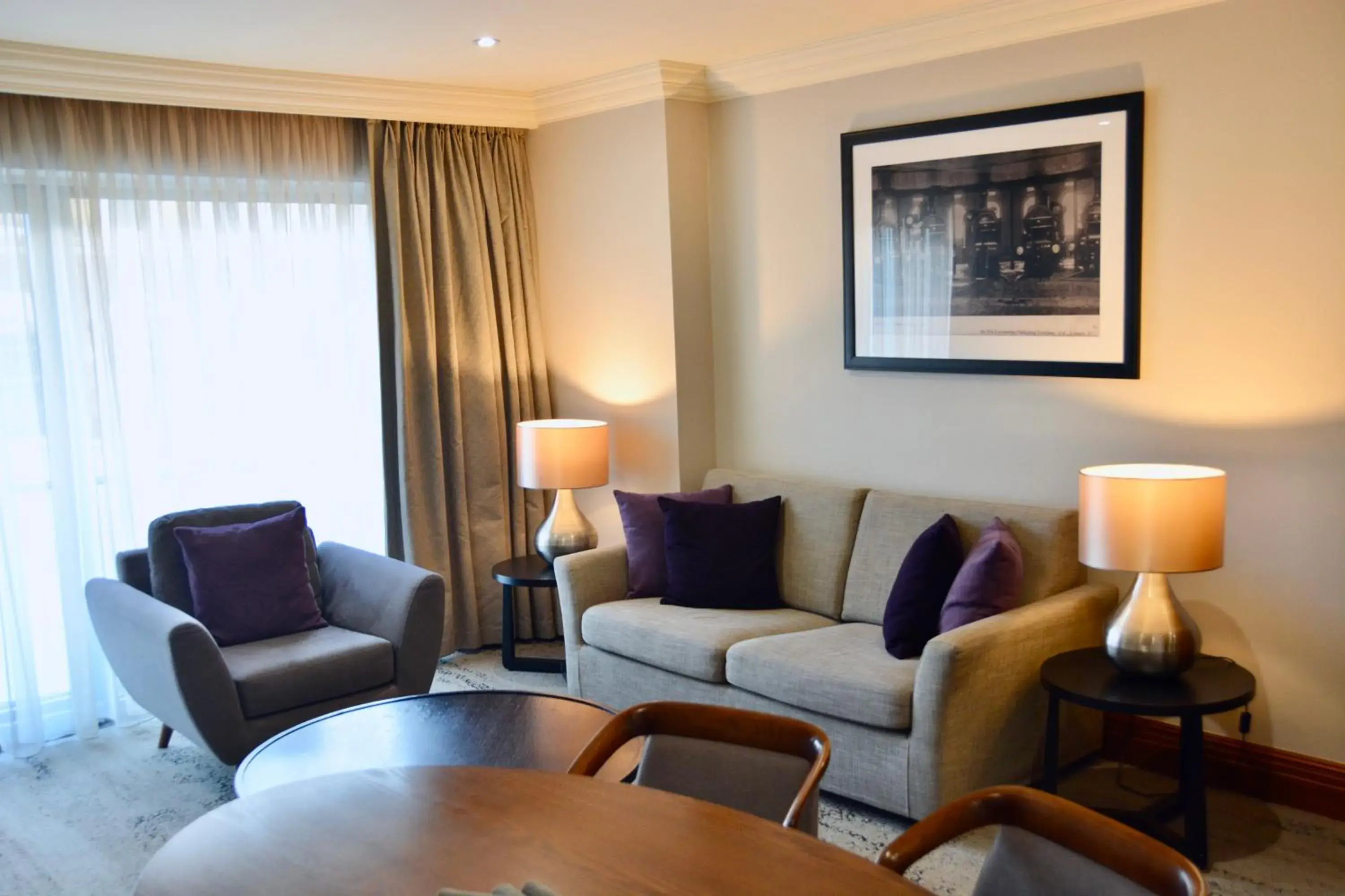 Living room, Seating Area in Sanctum International Serviced Apartments