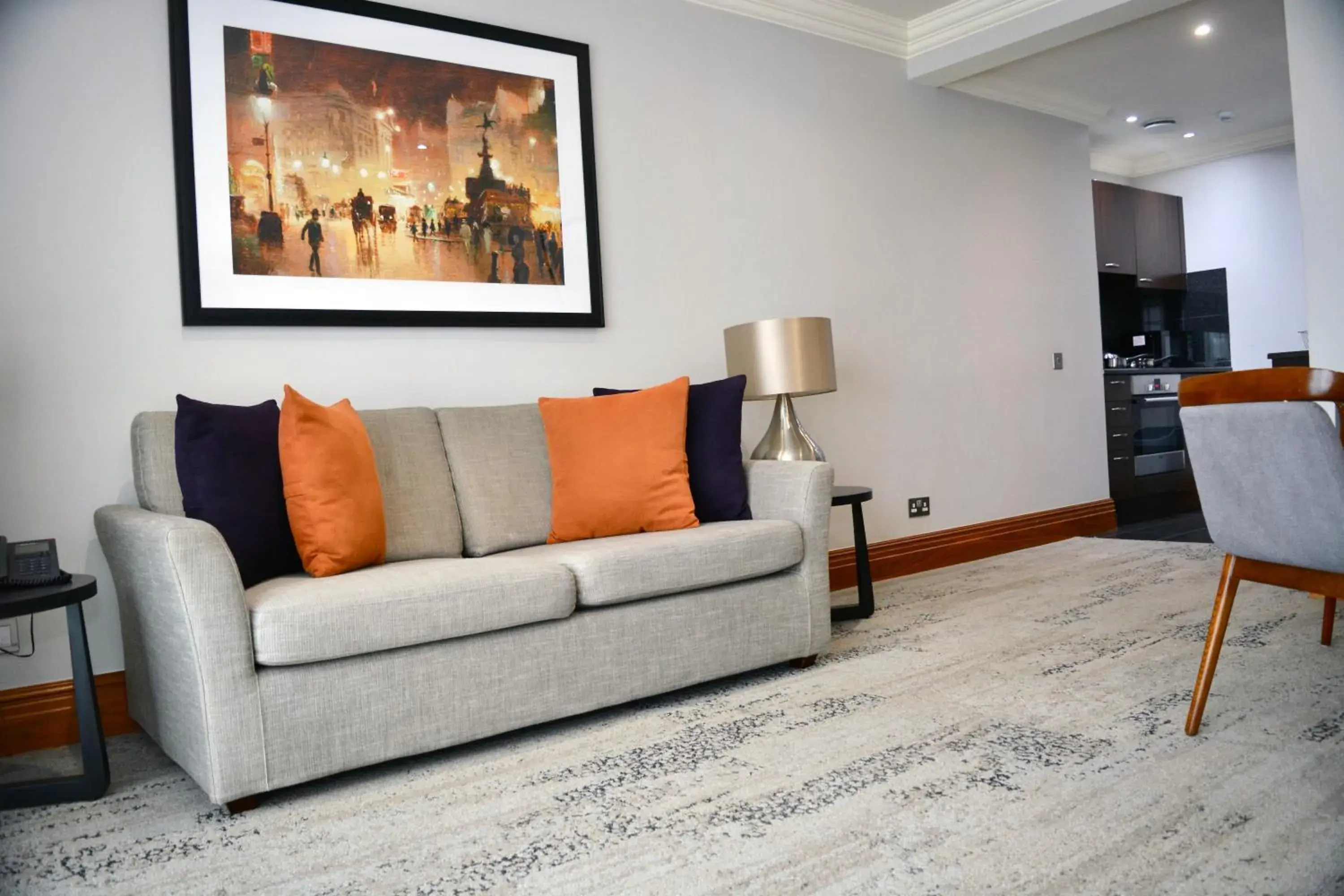 Living room, Seating Area in Sanctum International Serviced Apartments