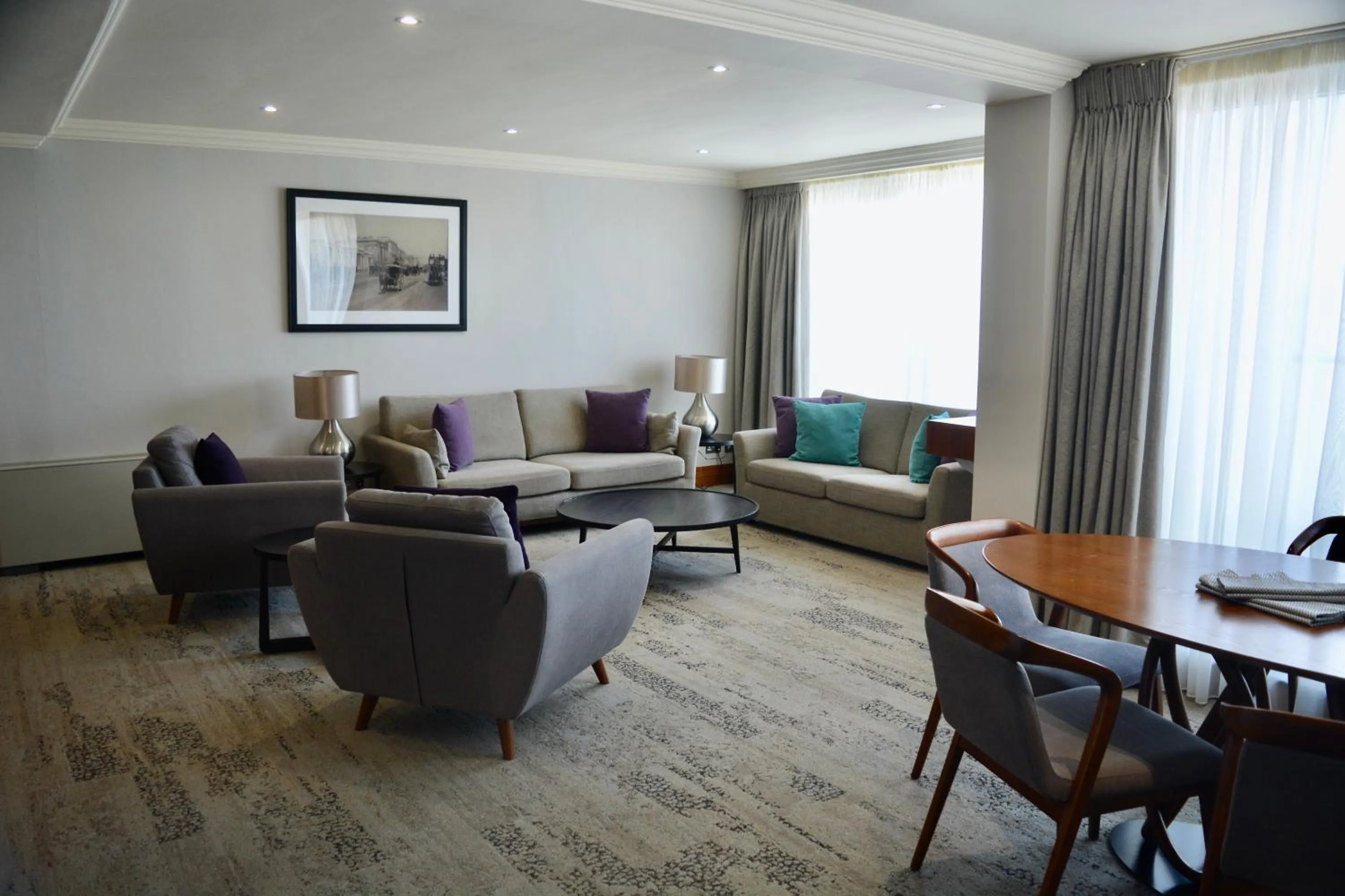 Living room in Sanctum Maida Vale