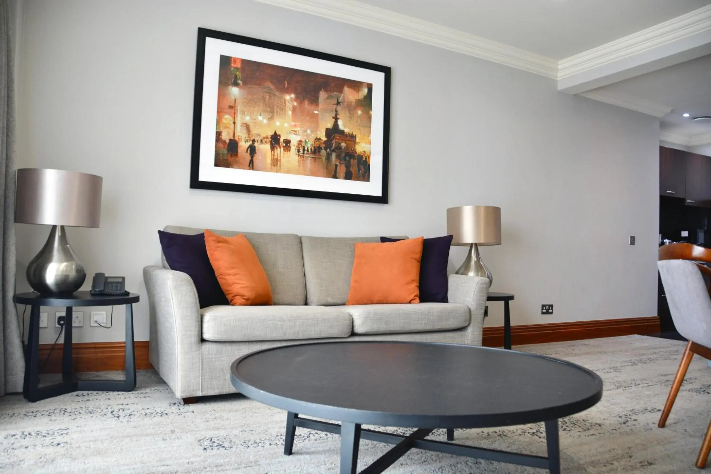 Living room, Seating Area in Sanctum International Serviced Apartments