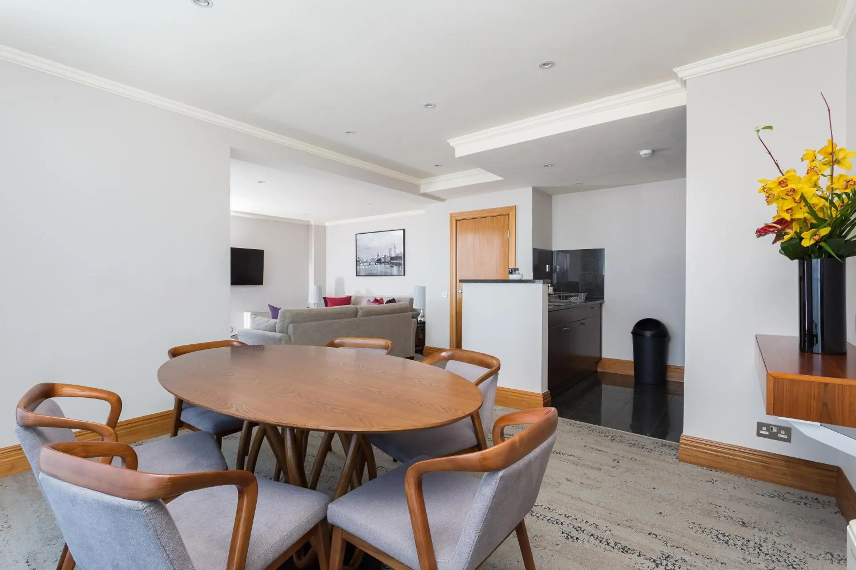 Dining Area in Sanctum International Serviced Apartments