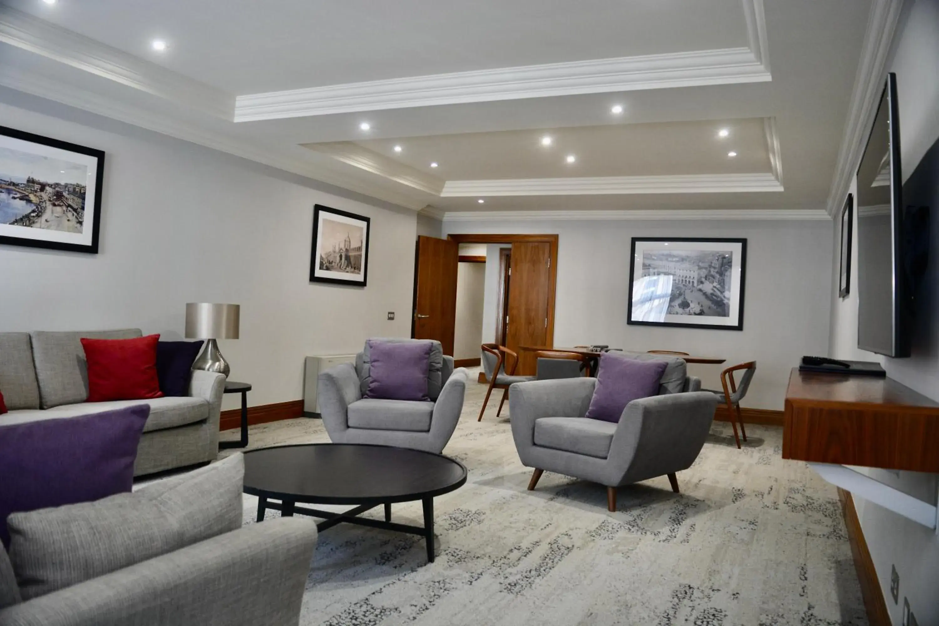 TV and multimedia, Seating Area in Sanctum International Serviced Apartments