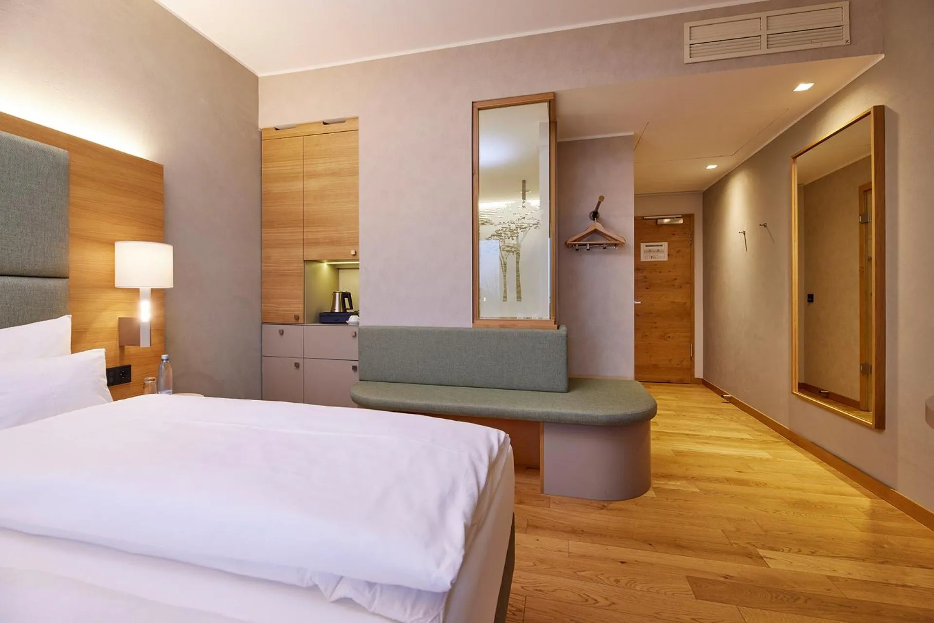 Photo of the whole room, Bed in Hotel Rittergut Stoermede