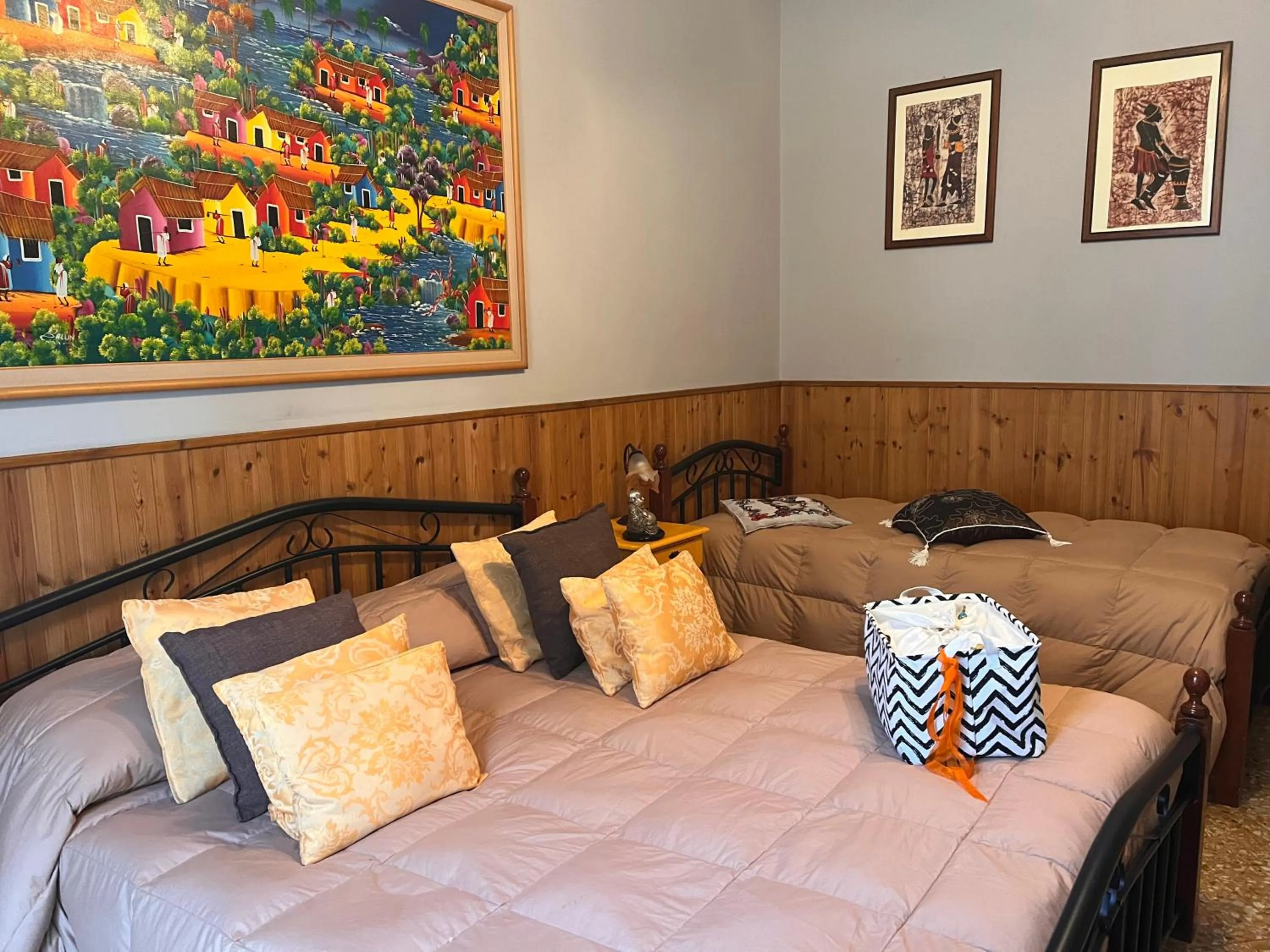 Bed in Nuovo Cortile Palermo Bed and Breakfast