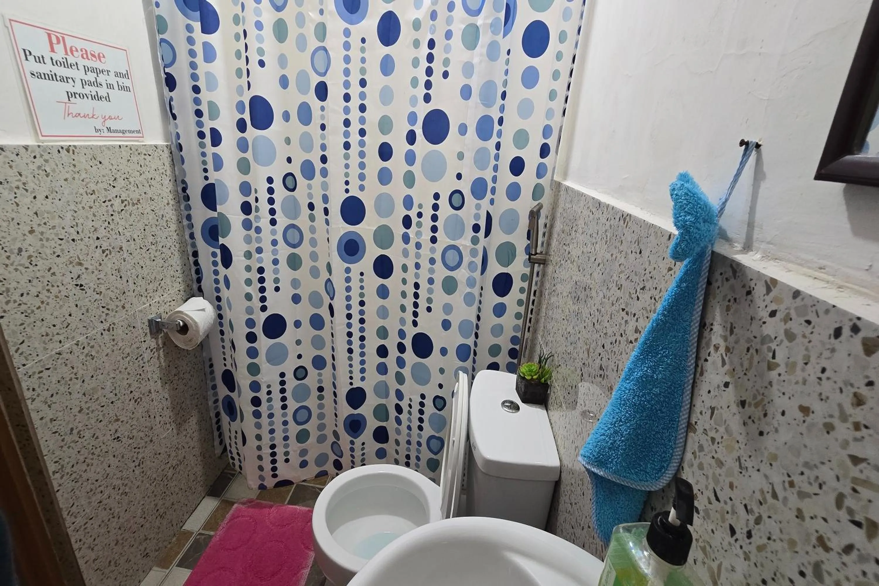 Bathroom in ADRIANA's PLACE TROPICAL GUESTHOUSE