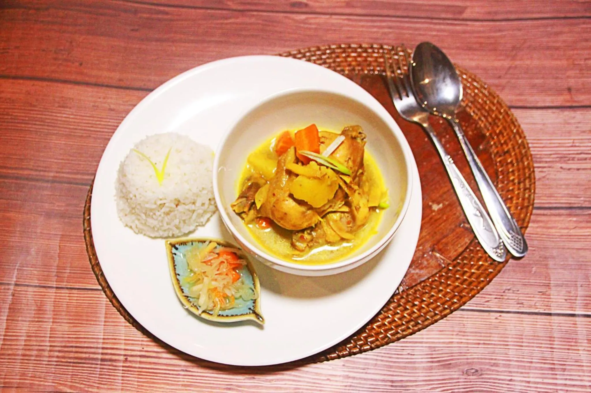 Dinner in Adriana's Place Tropical Guesthouse