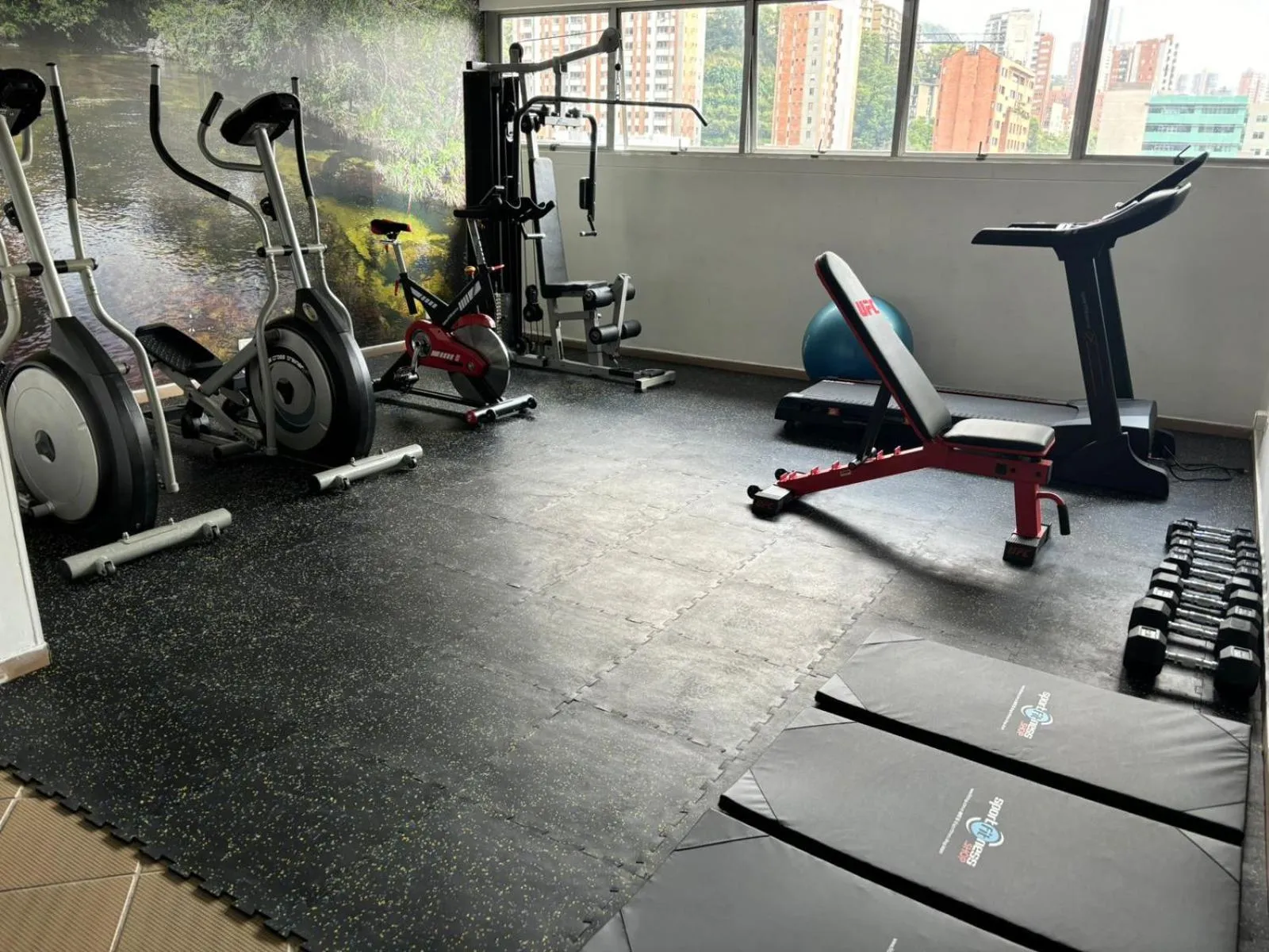 Fitness centre/facilities in Mi Hotel Sandiego