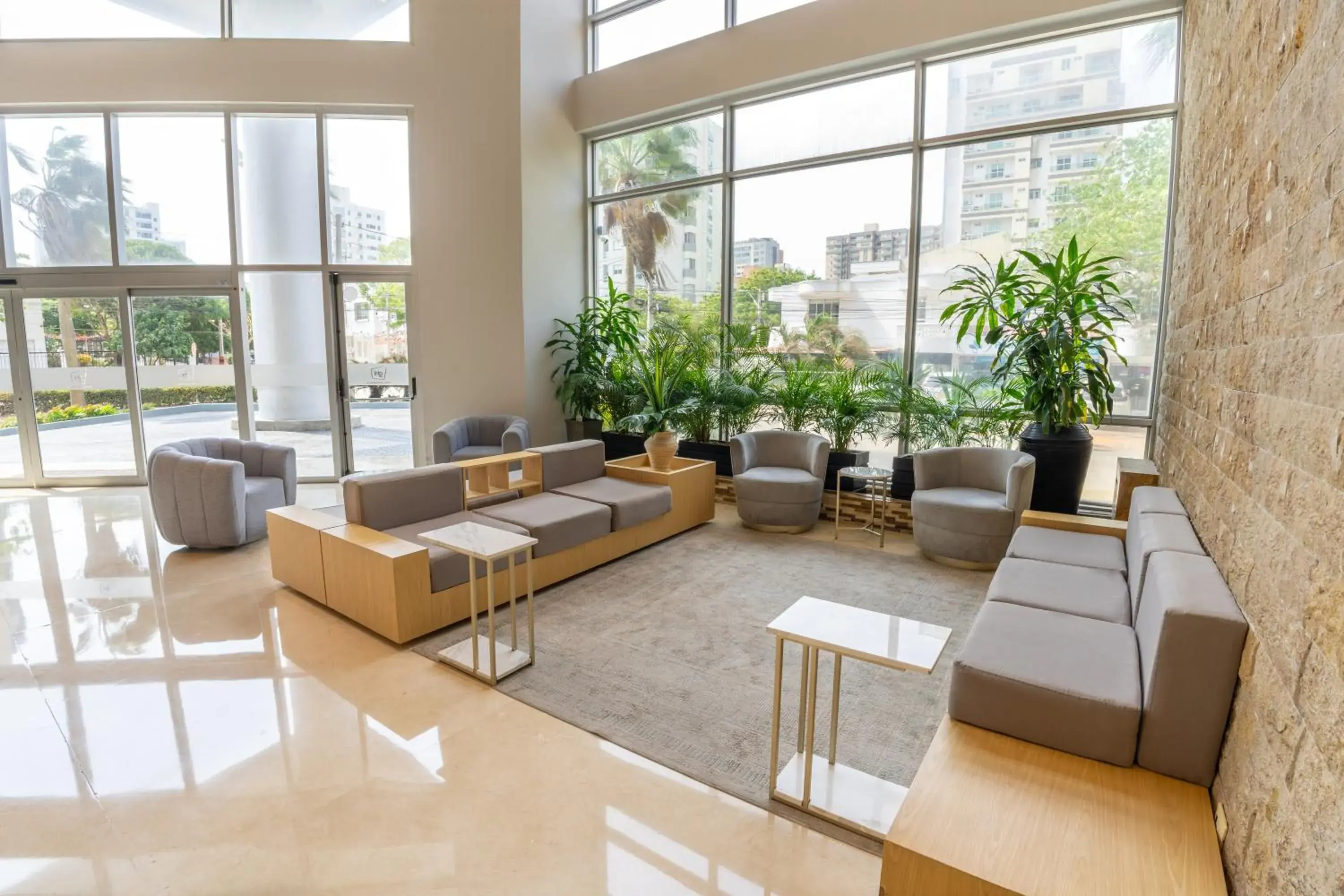 Lobby or reception in GHL Hotel Barranquilla Lobby or reception in GHL Hotel Barranquilla