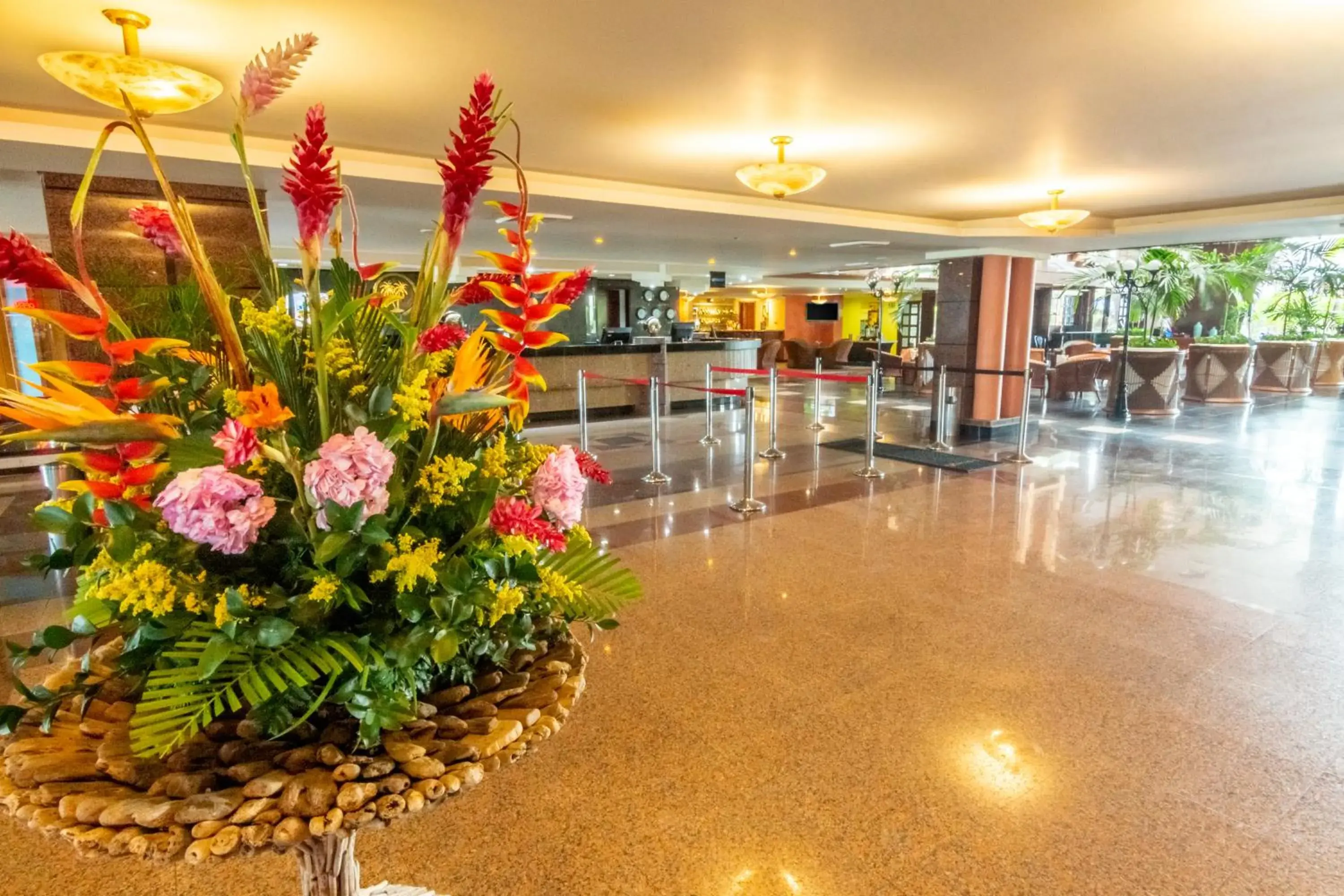 Lobby or reception in GHL Hotel Sunrise Lobby or reception in GHL Hotel Sunrise
