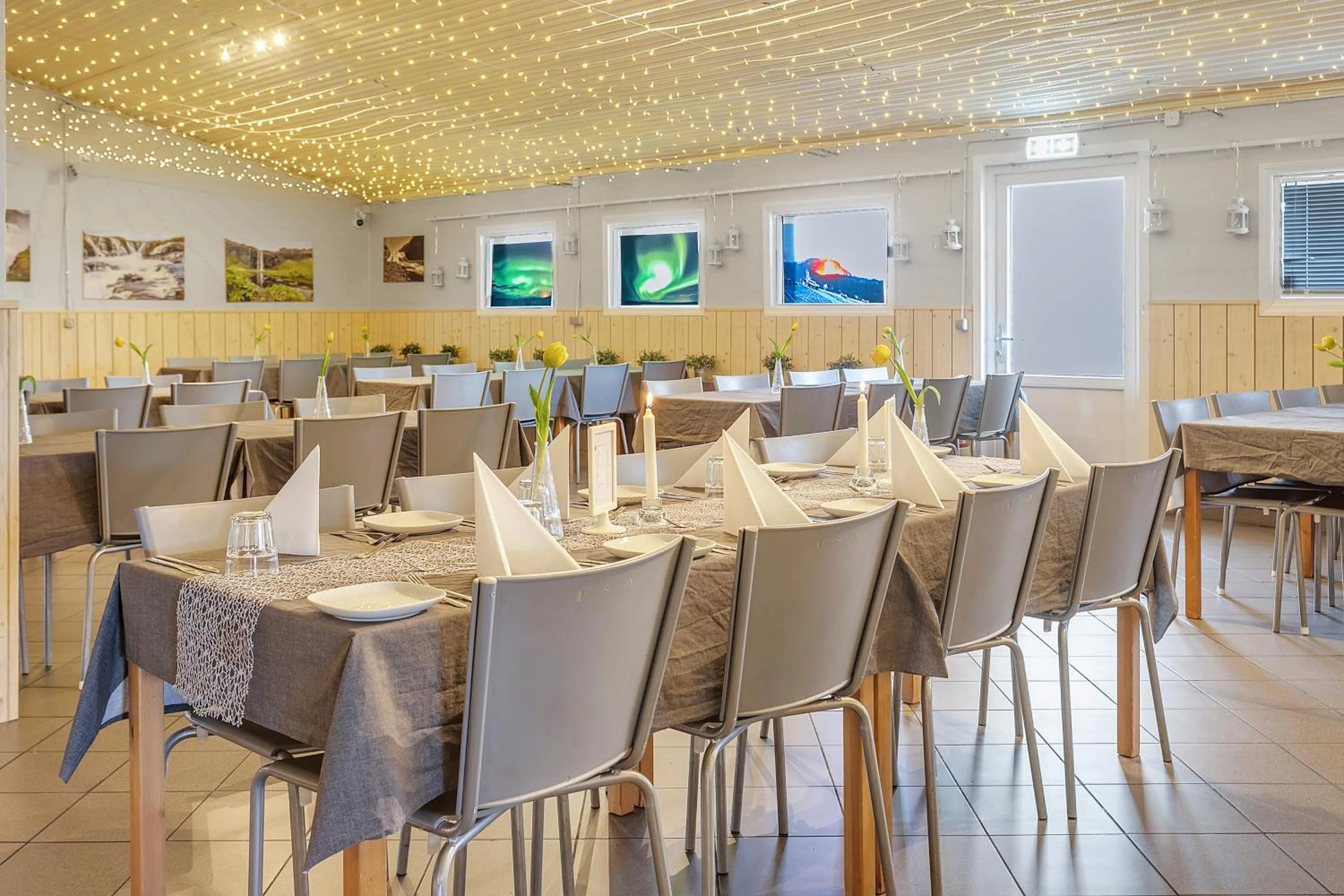 Restaurant/places to eat in Guesthouse Vatnsholt