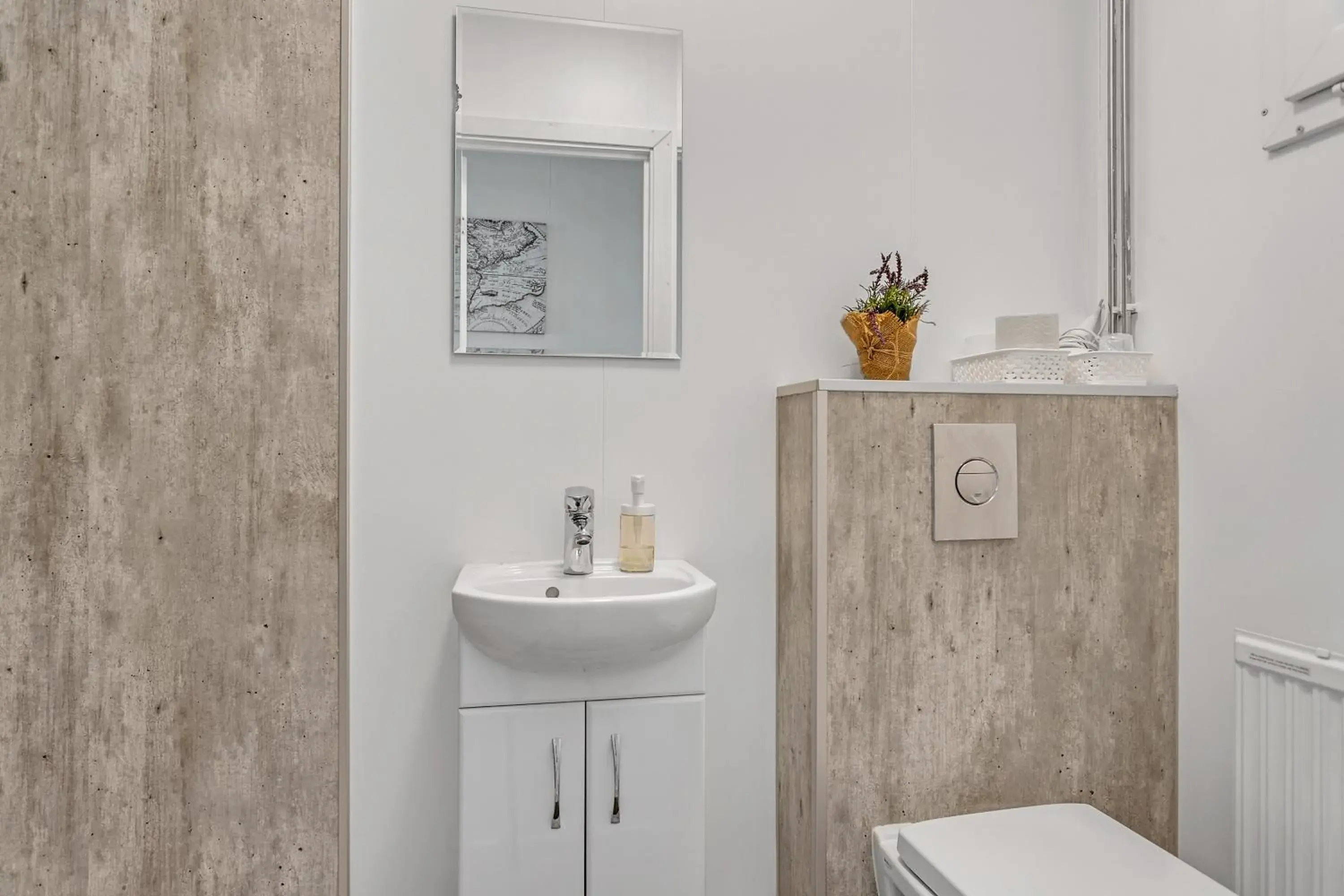 Bathroom in Guesthouse Vatnsholt Bathroom in Guesthouse Vatnsholt