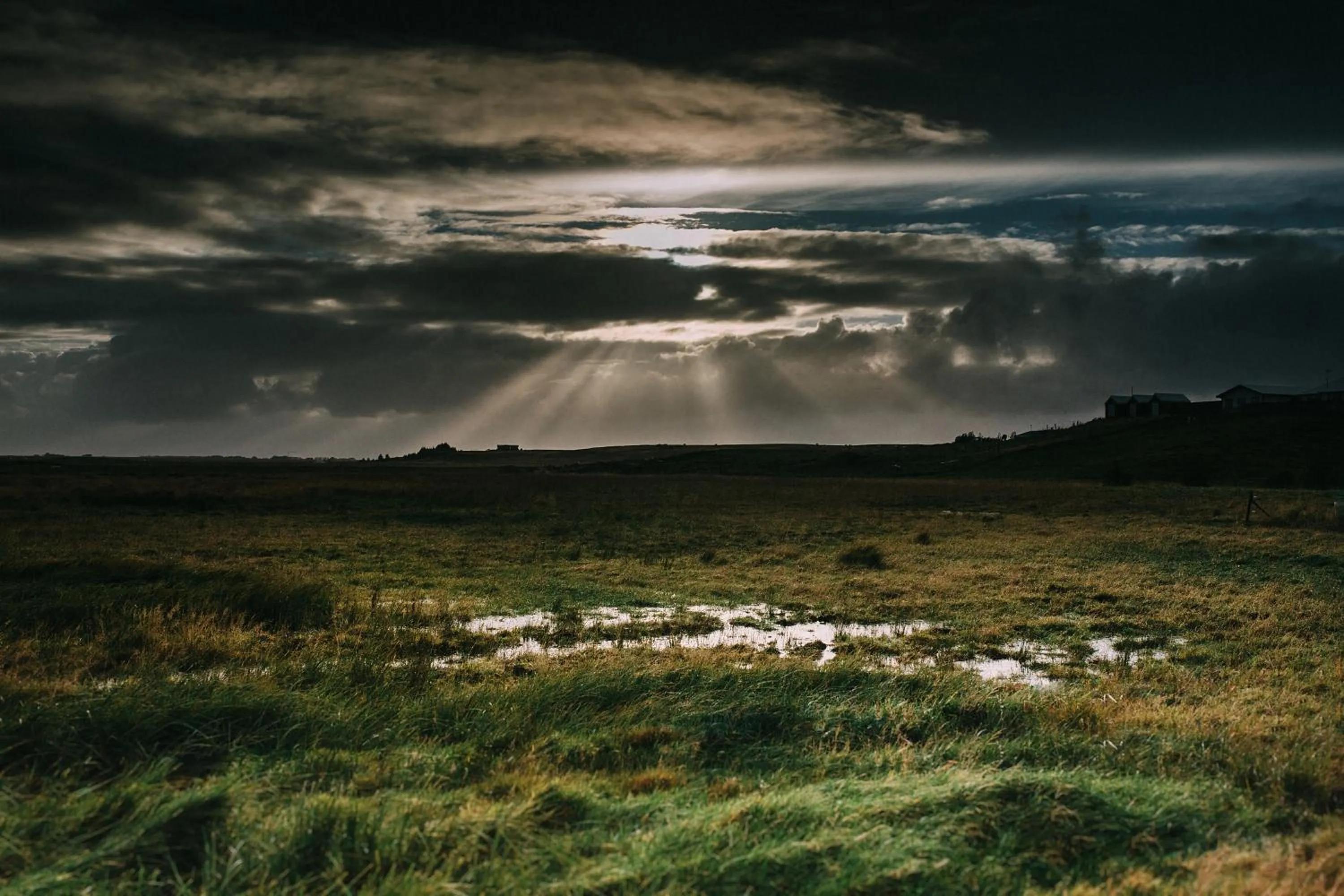 Garden in Guesthouse Vatnsholt