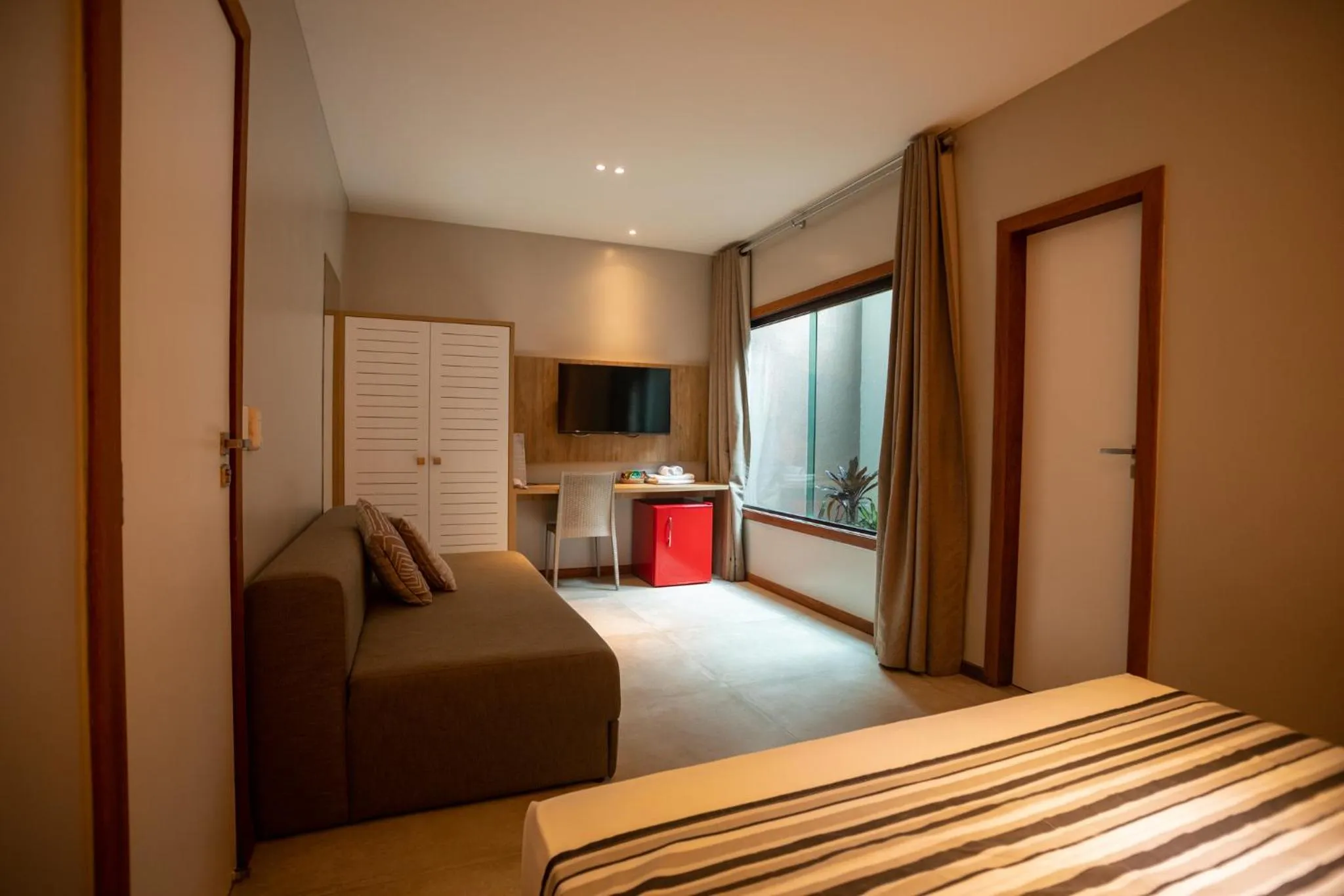 Bedroom, Bed in Bravo Pousada Design