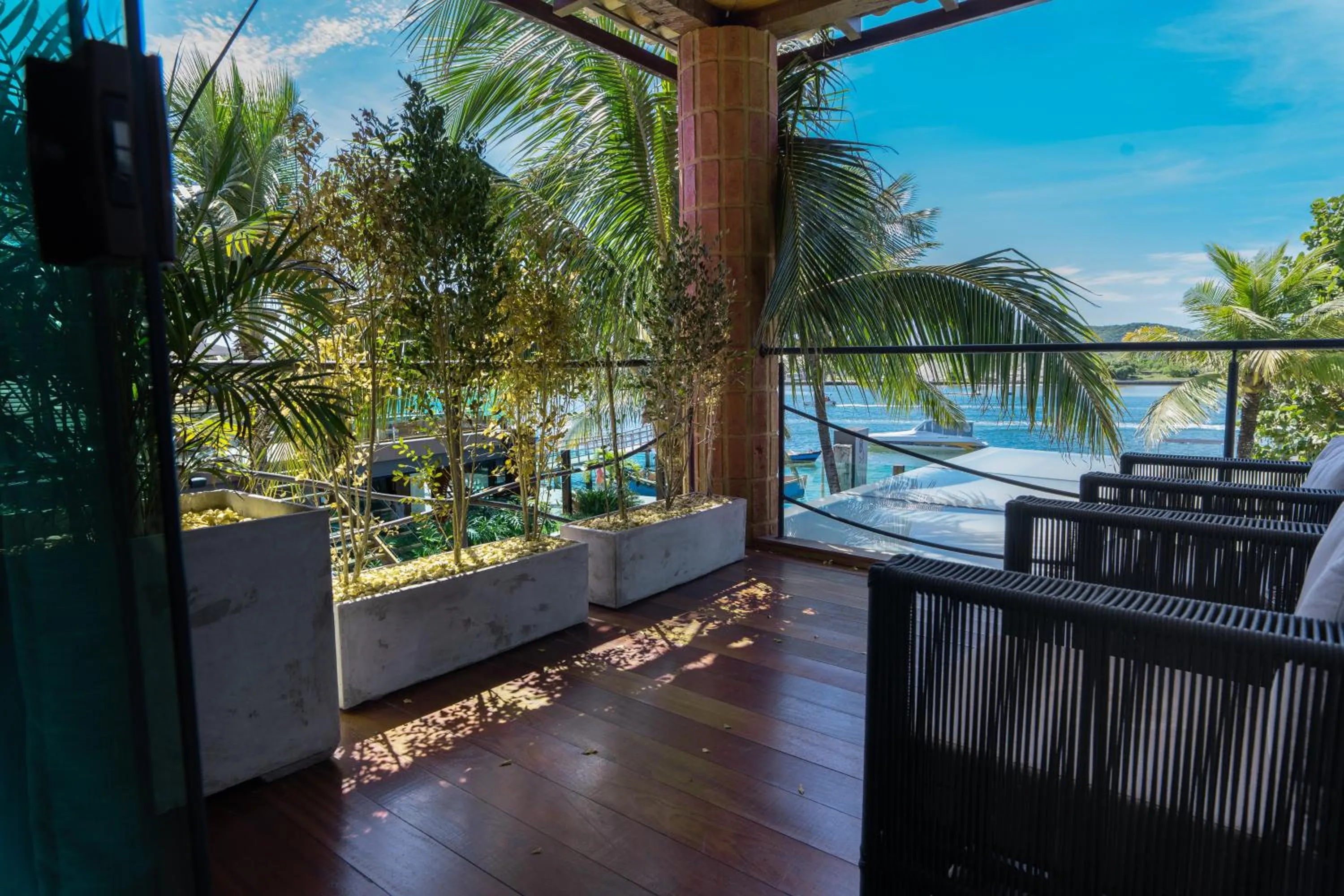 View (from property/room) in Bravo Pousada Design