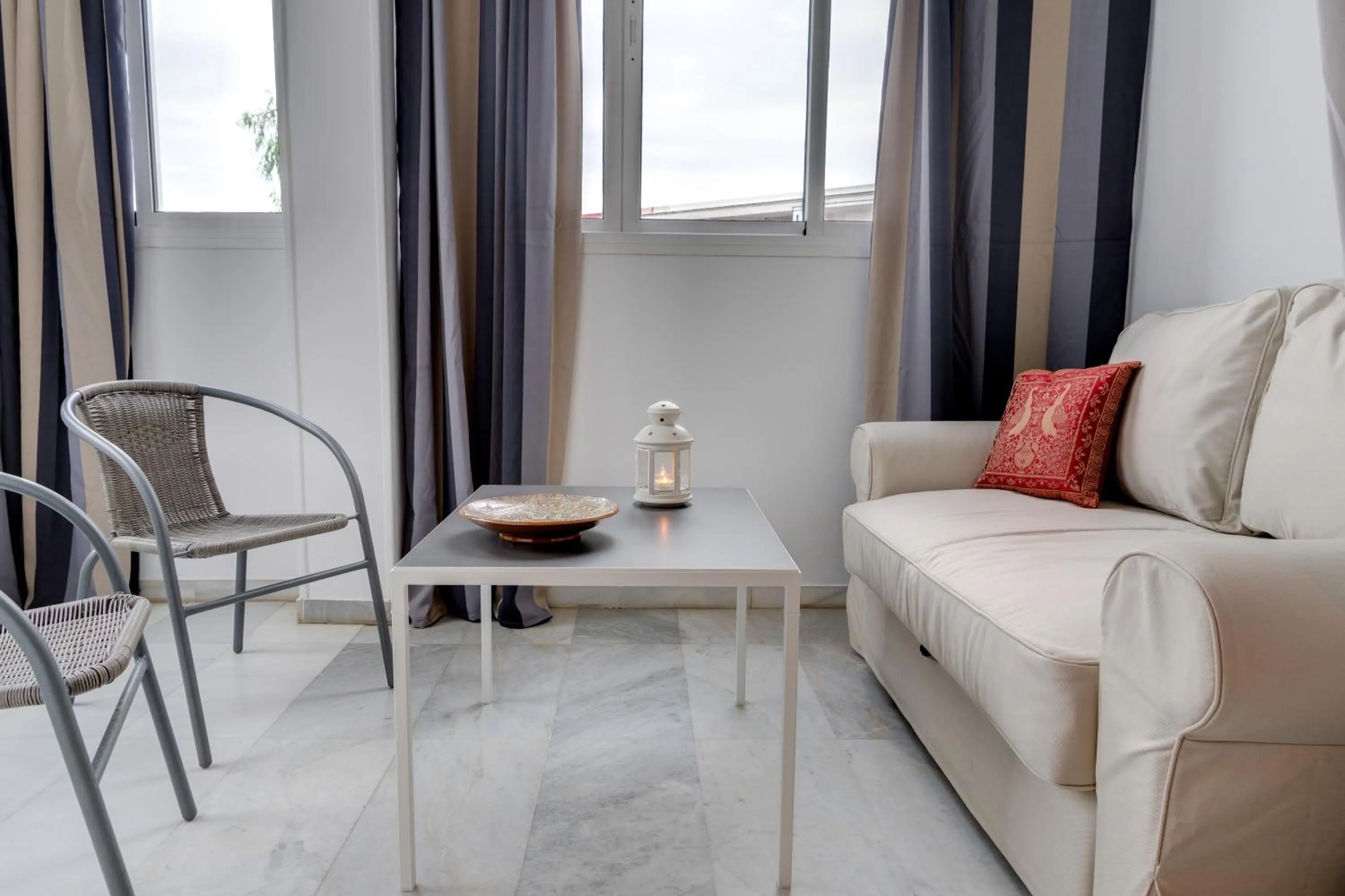 Living room in Hostal Alegre