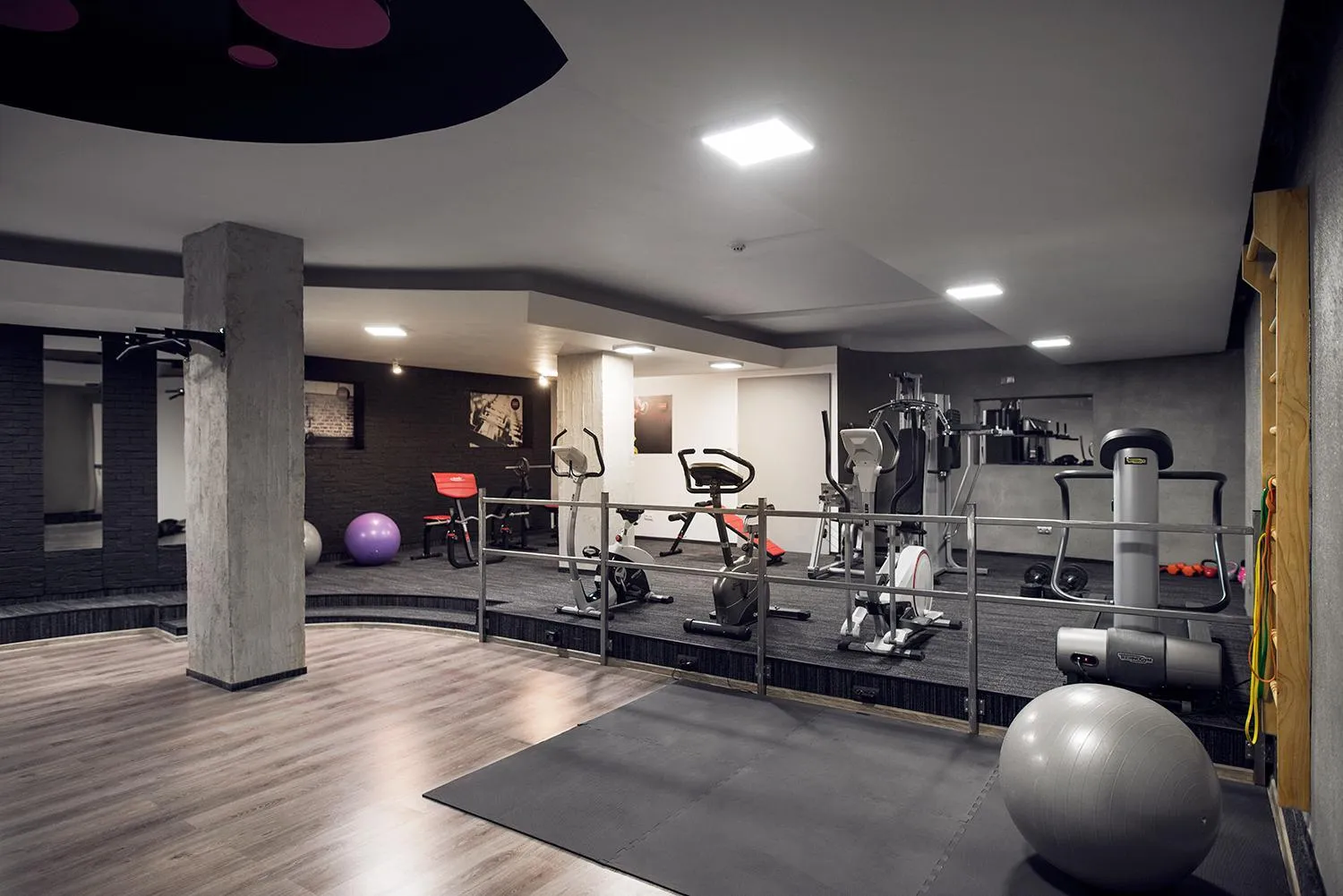 Fitness centre/facilities in Hotel Tychy Prime