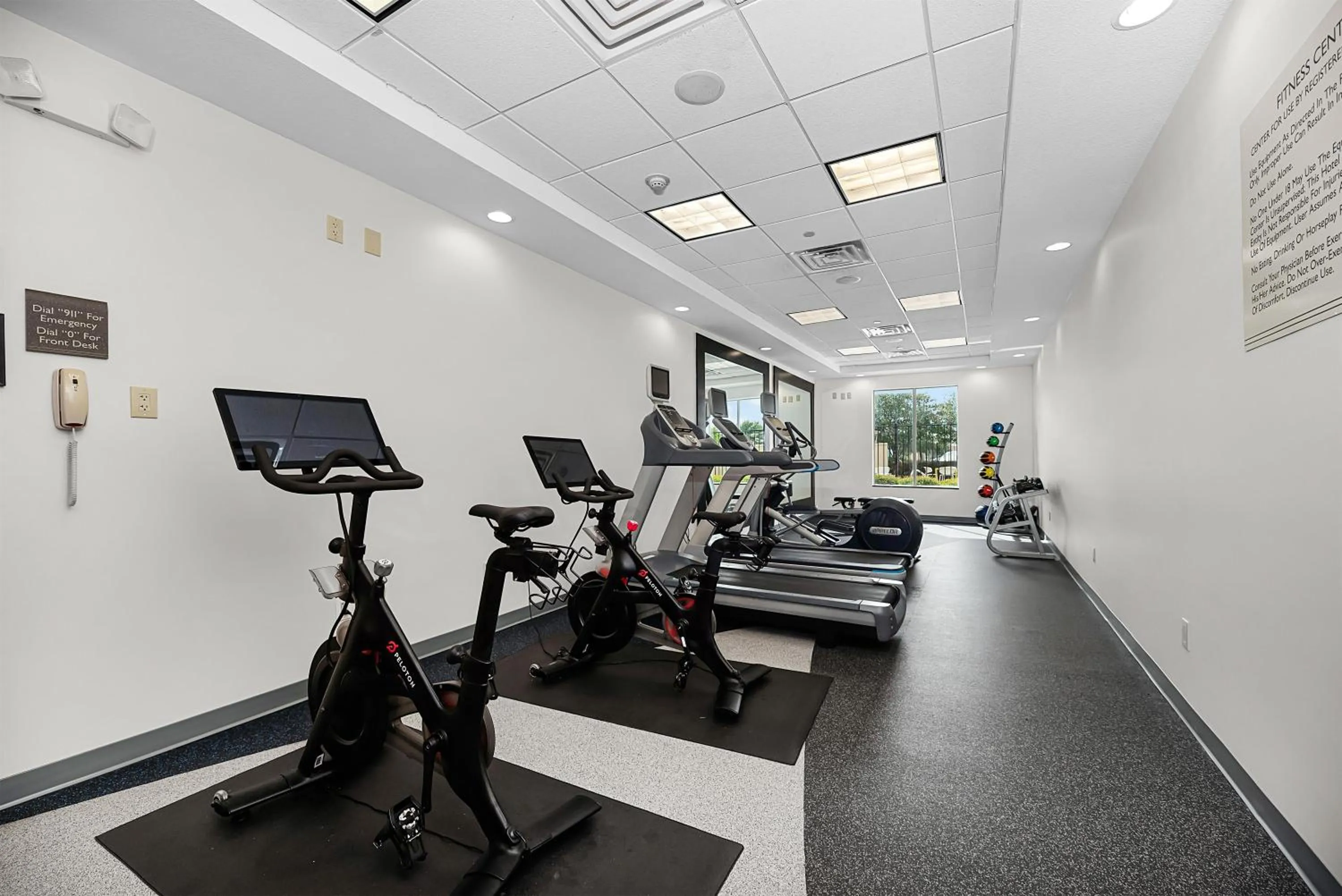 Fitness centre/facilities in Hilton Garden Inn New Braunfels