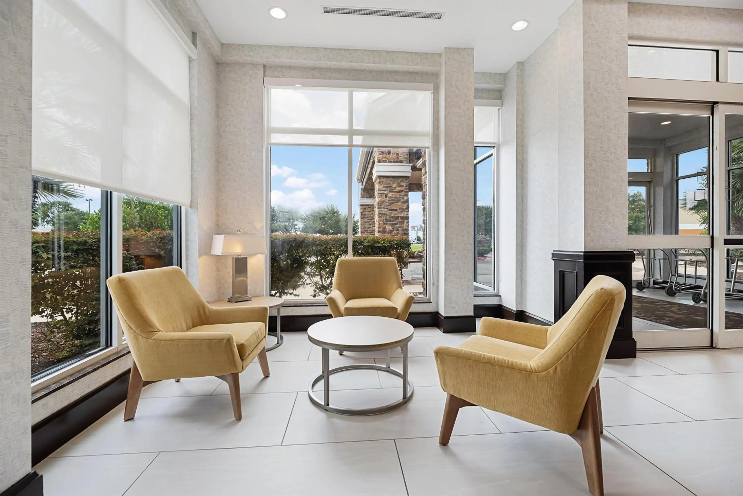 Lobby or reception in Hilton Garden Inn New Braunfels