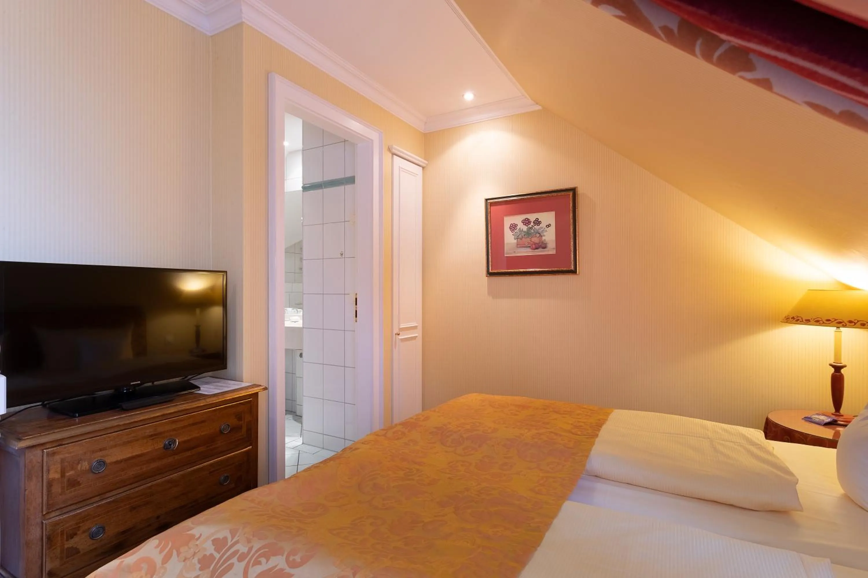 Bed in Strandhotel Sylt Westerland