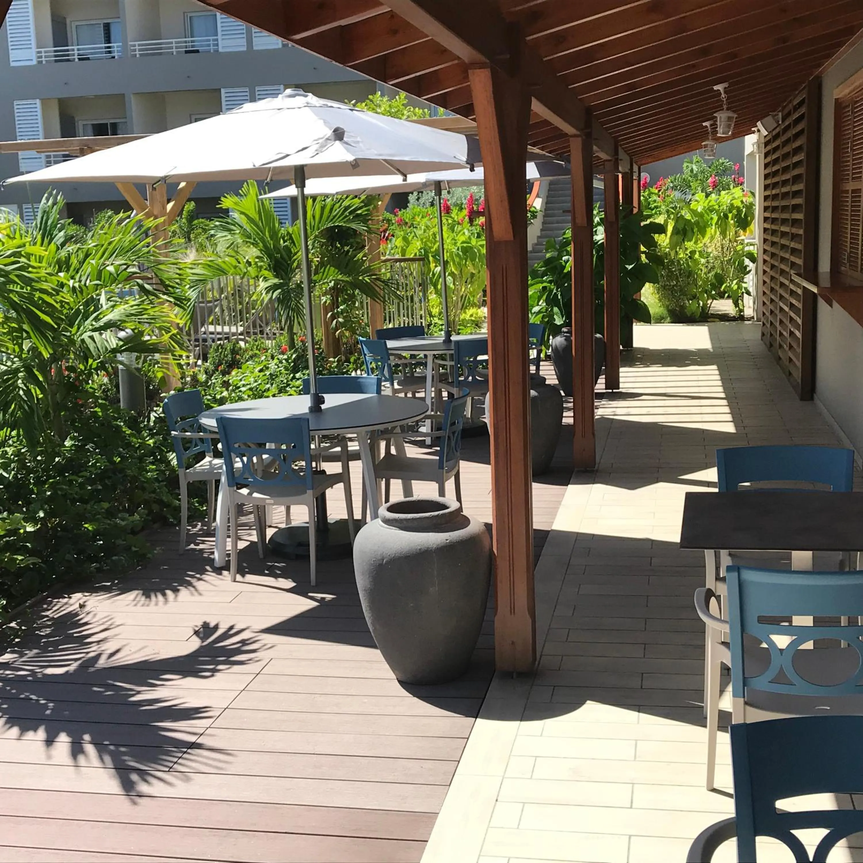 Patio in Diamant les bains - Résidence Hôtelière