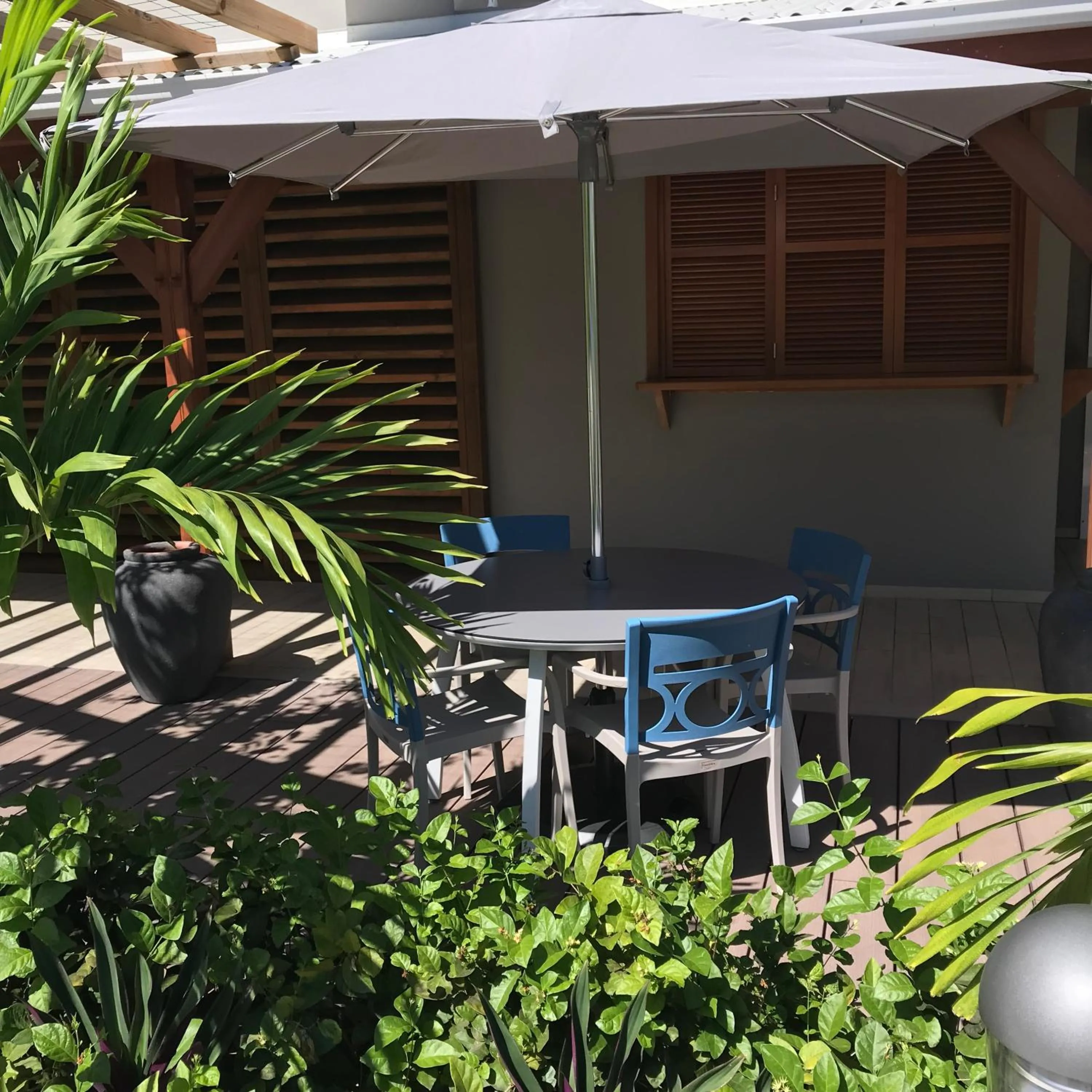 Patio in Diamant les bains - Résidence Hôtelière