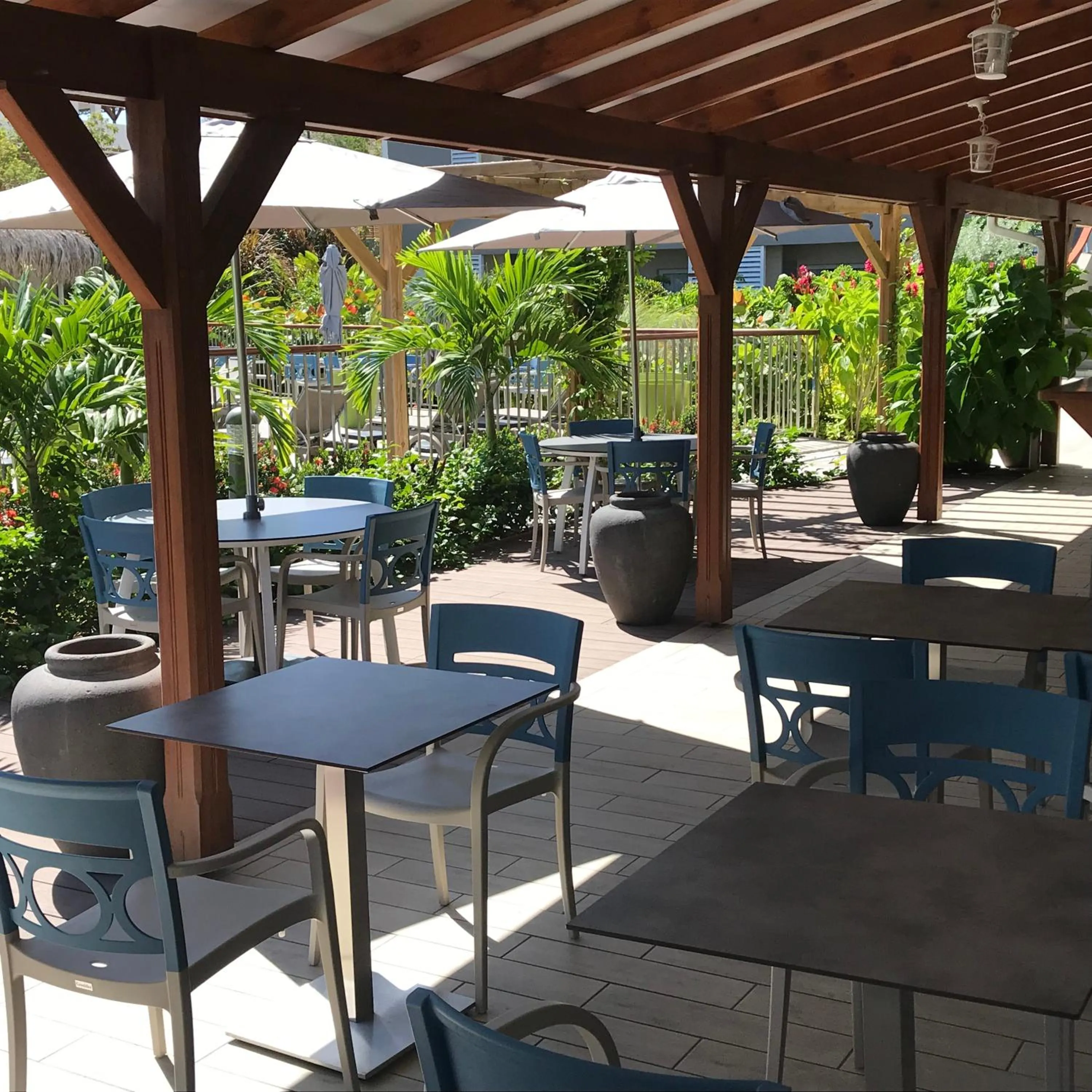 Patio in Diamant les bains - Résidence Hôtelière