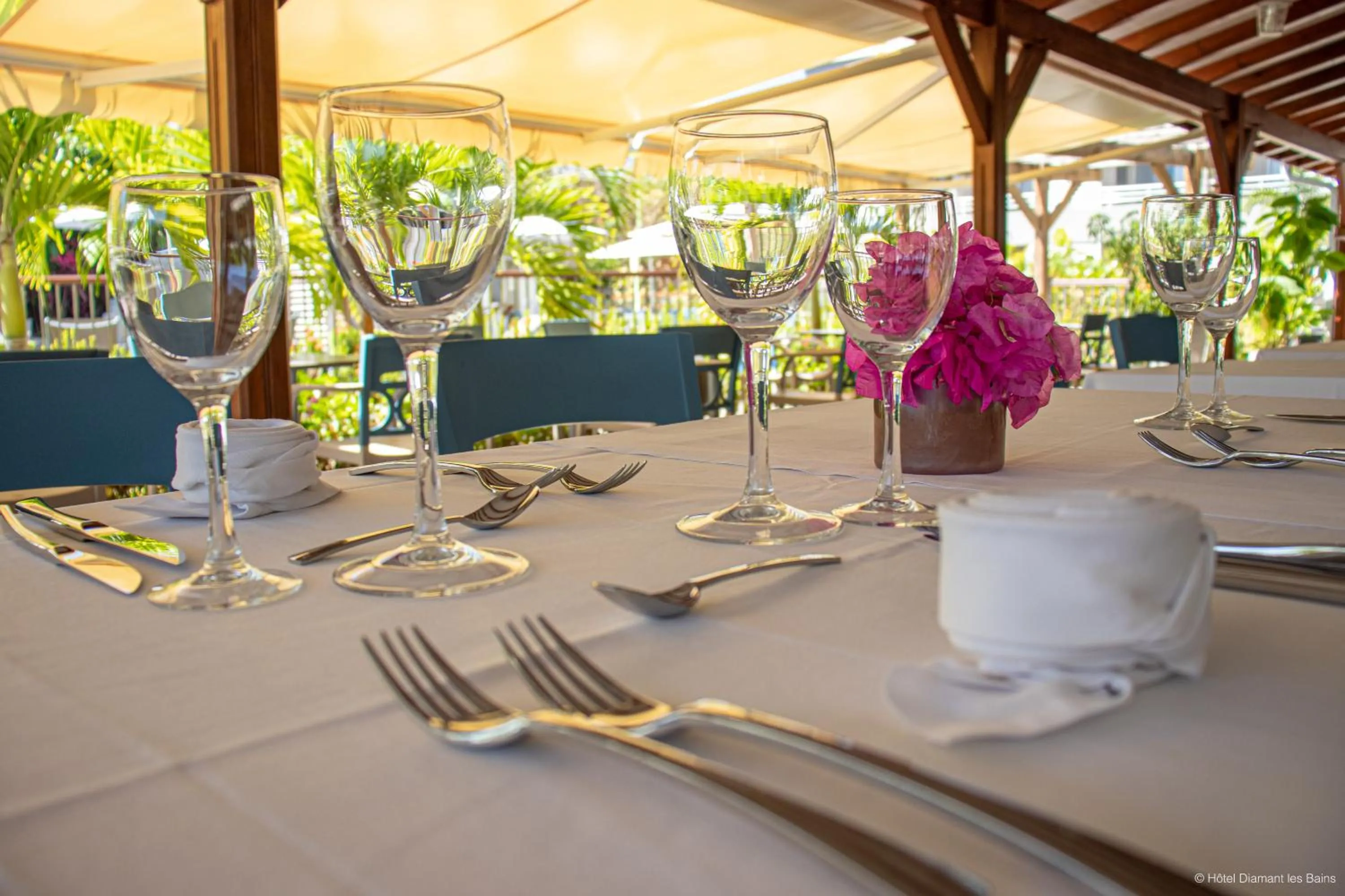 Restaurant/places to eat in Diamant les bains - Résidence Hôtelière