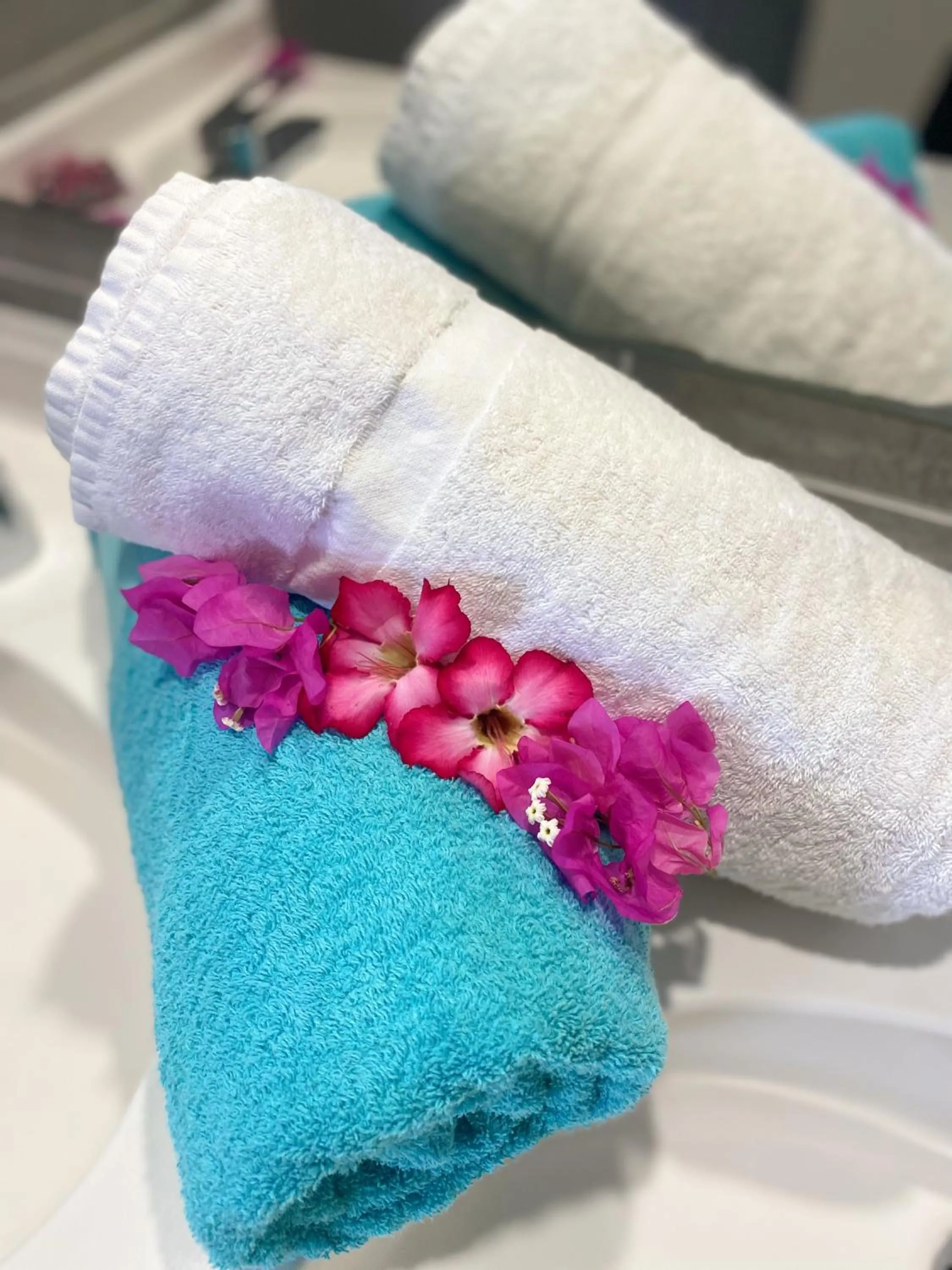 towels in Diamant les bains - Résidence Hôtelière