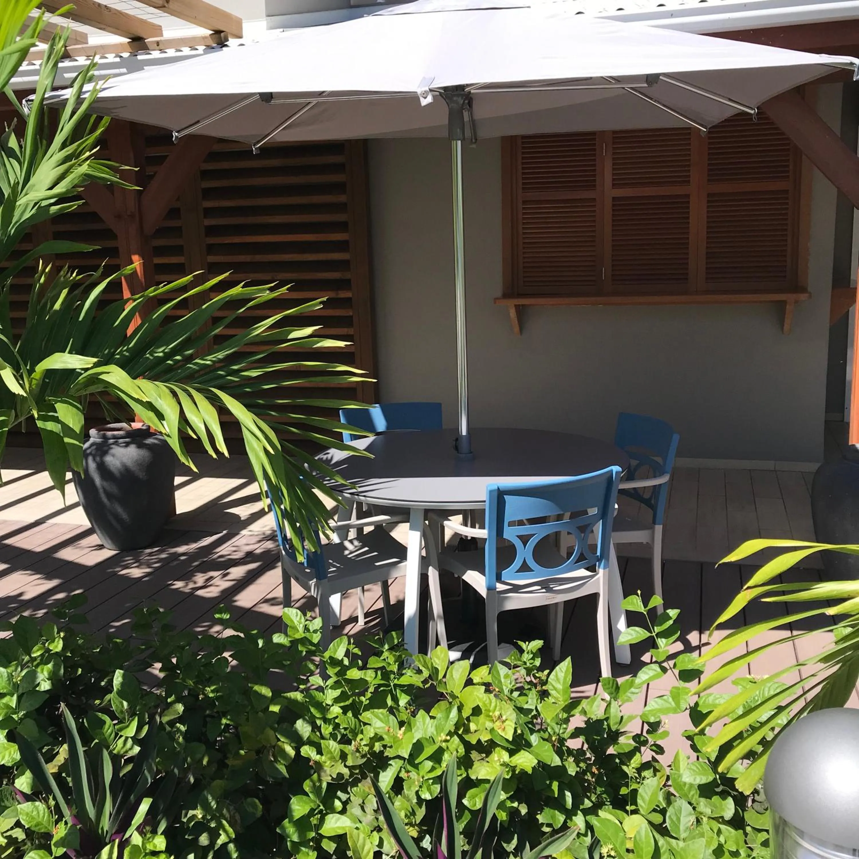 Patio in Diamant les bains - Résidence Hôtelière