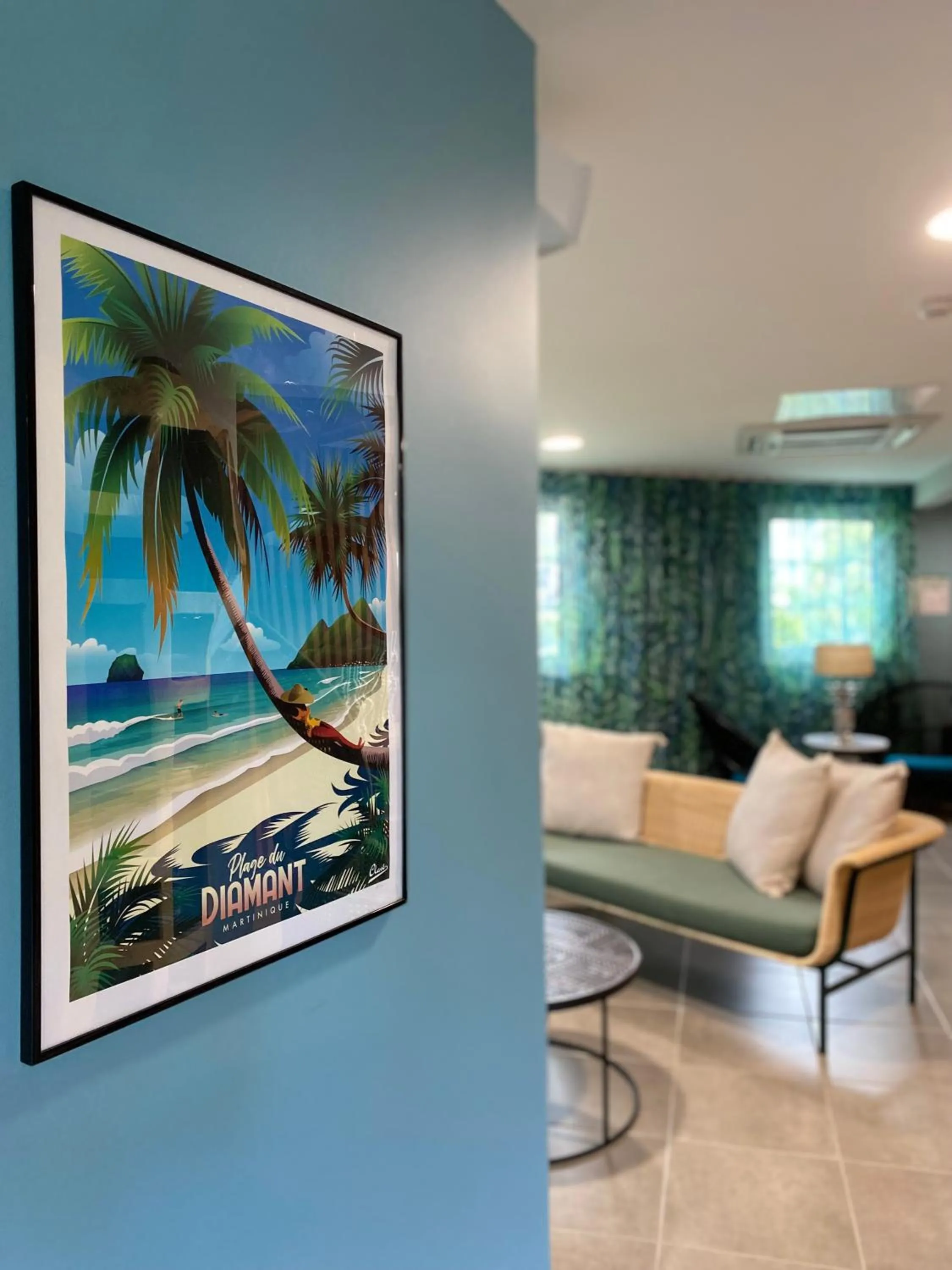 Lobby or reception in Diamant les bains - Résidence Hôtelière