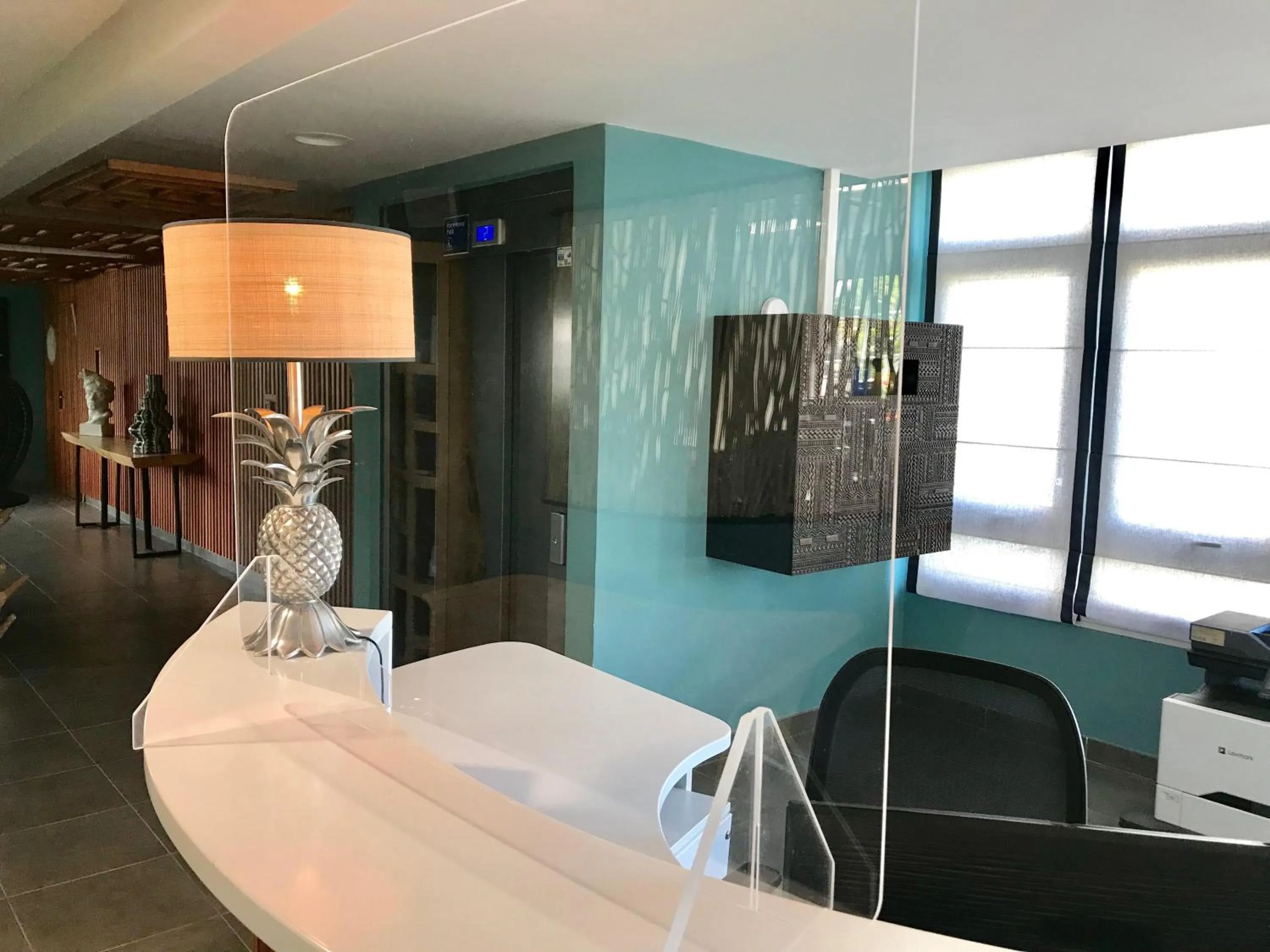 Lobby or reception in Diamant les bains - Résidence Hôtelière