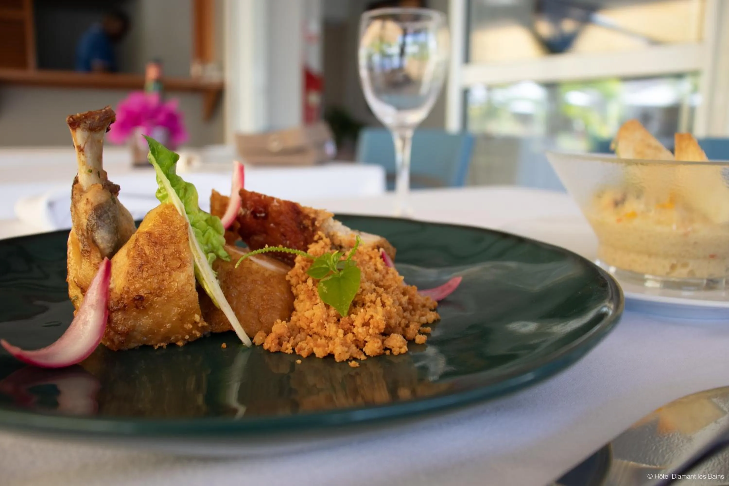 Food close-up in Diamant les bains - Résidence Hôtelière