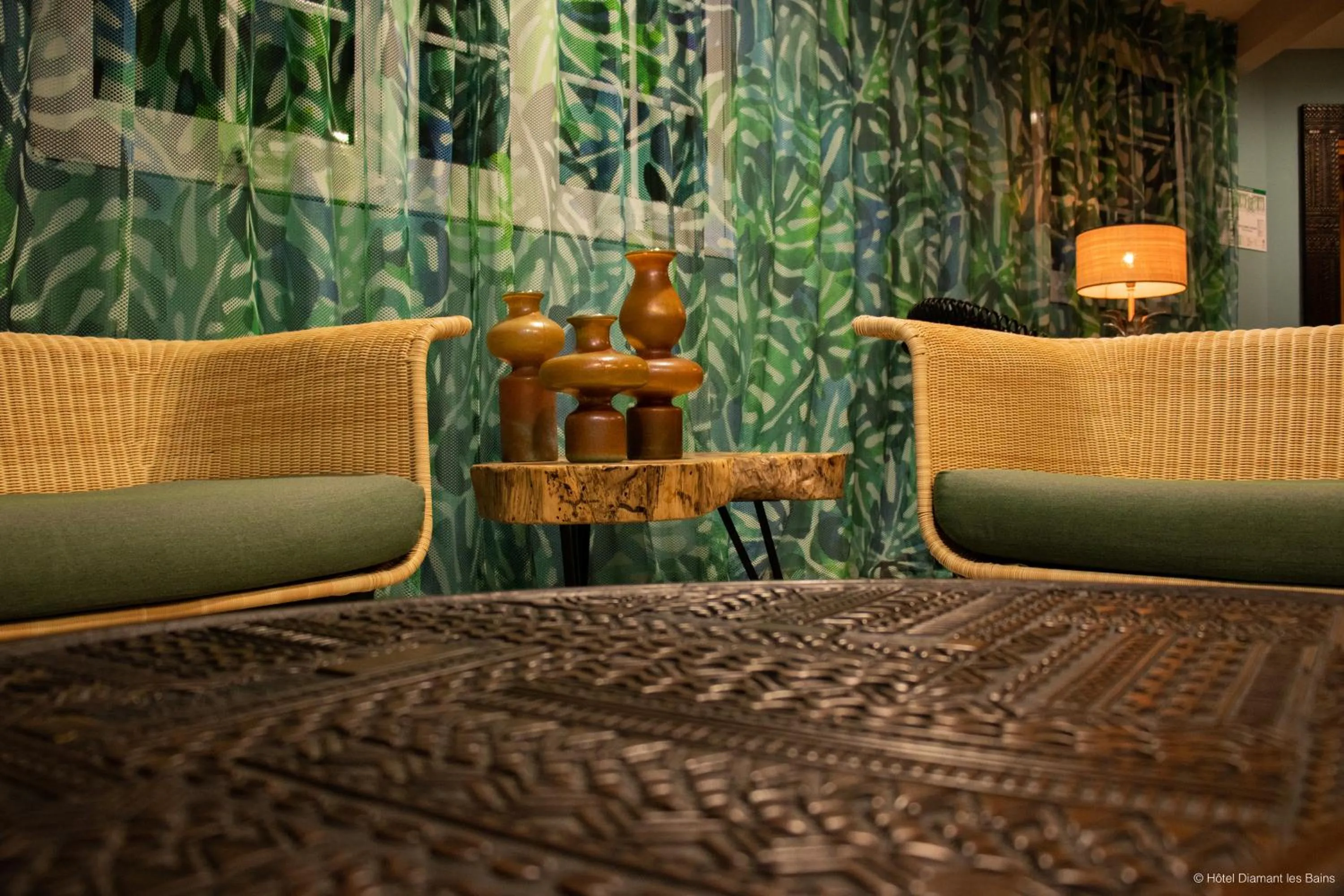 Seating area in Diamant les bains - Résidence Hôtelière