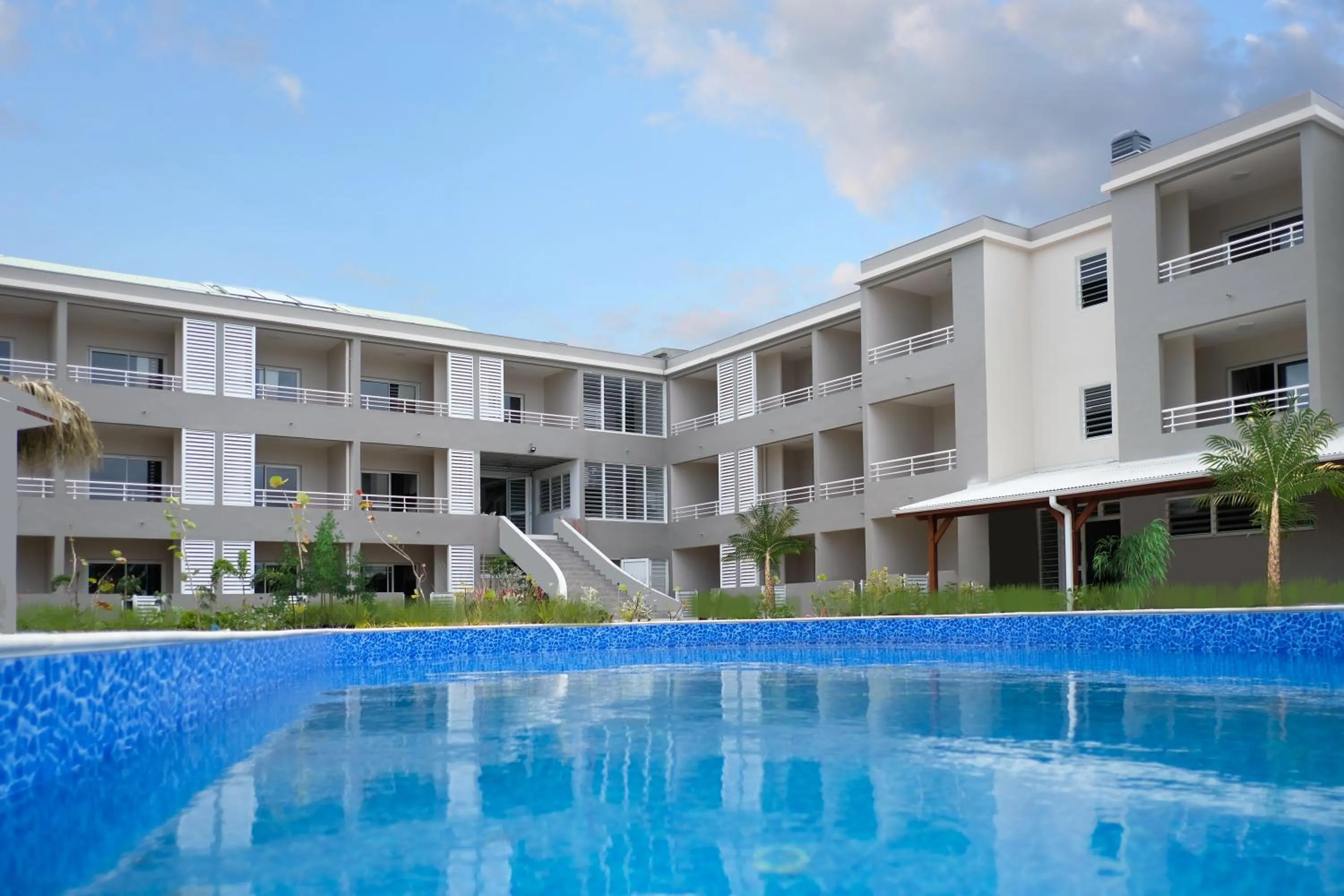 Swimming pool in Diamant les bains - Résidence Hôtelière
