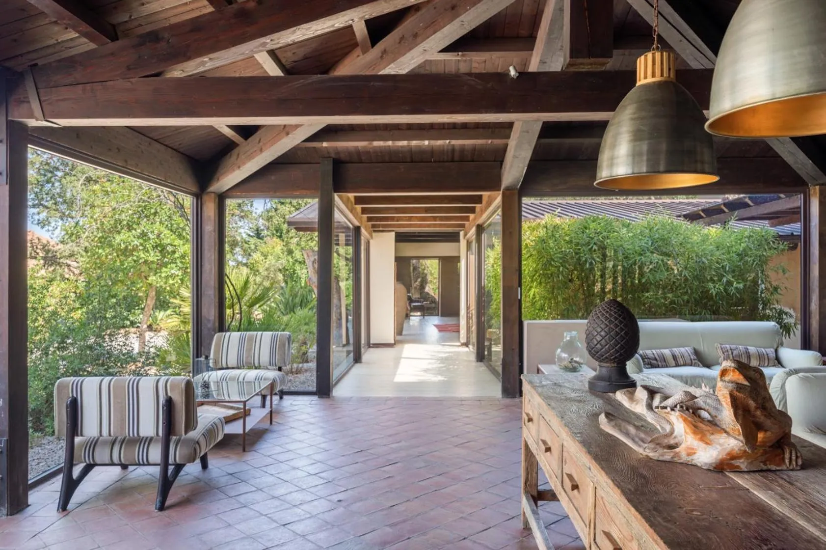 Lobby or reception in Vallegrande Nature Resort by Geocharme