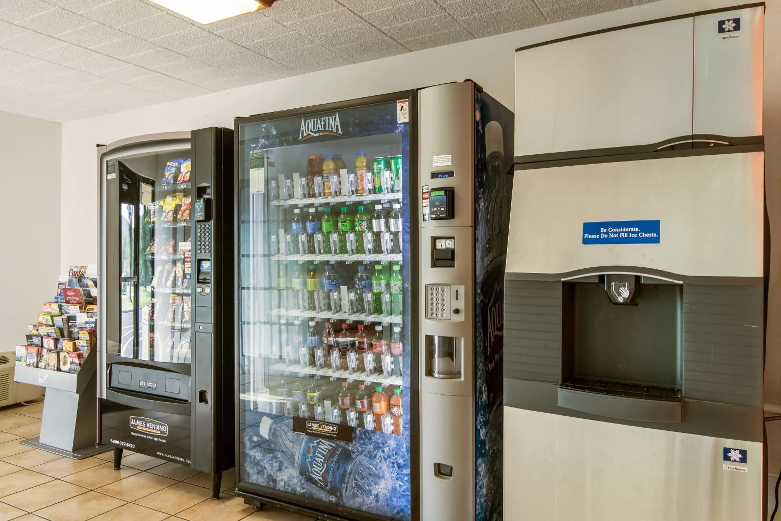 vending machine in Motel 6-New Stanton, PA