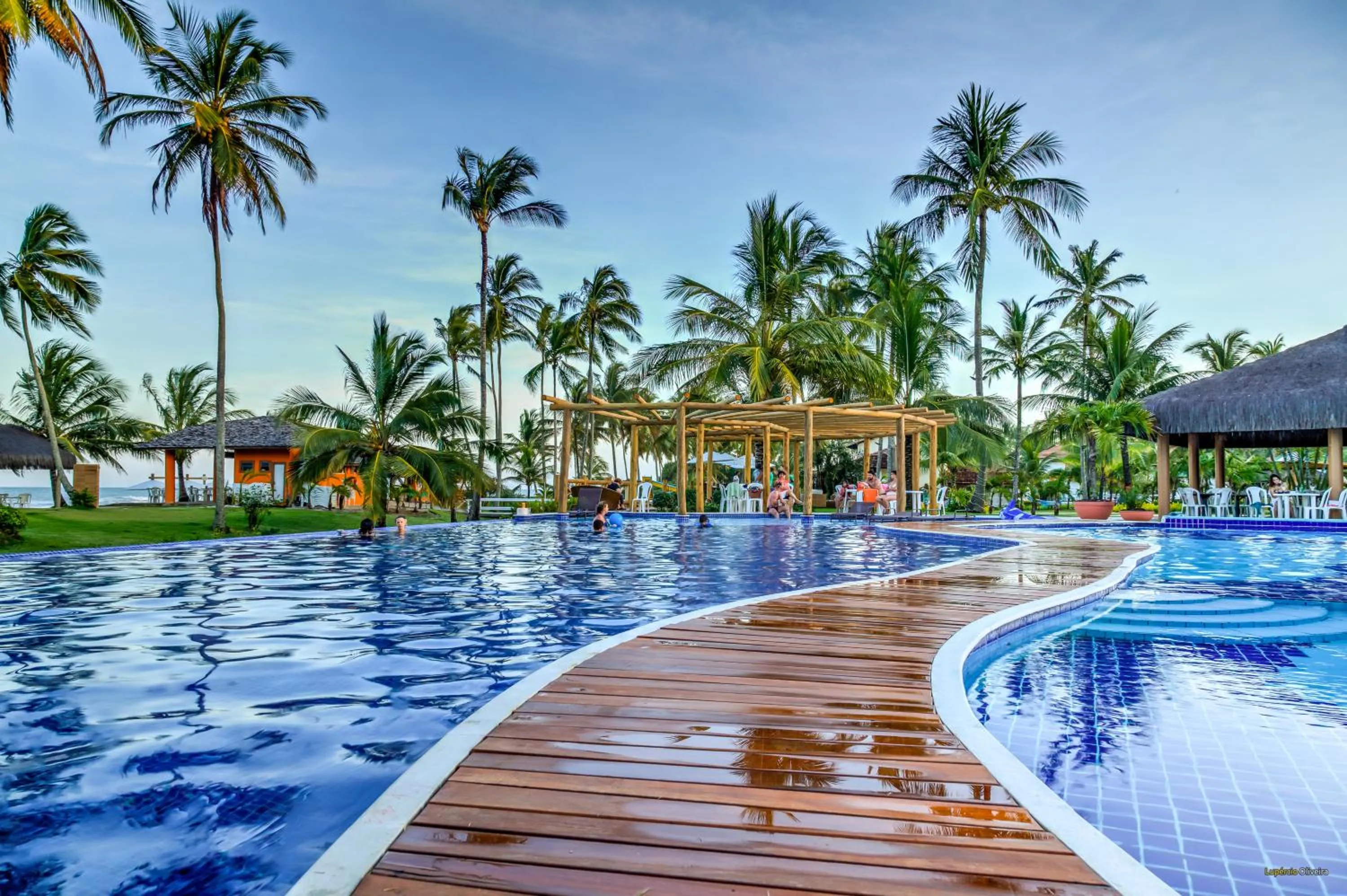 Pool view in Resort Tororomba