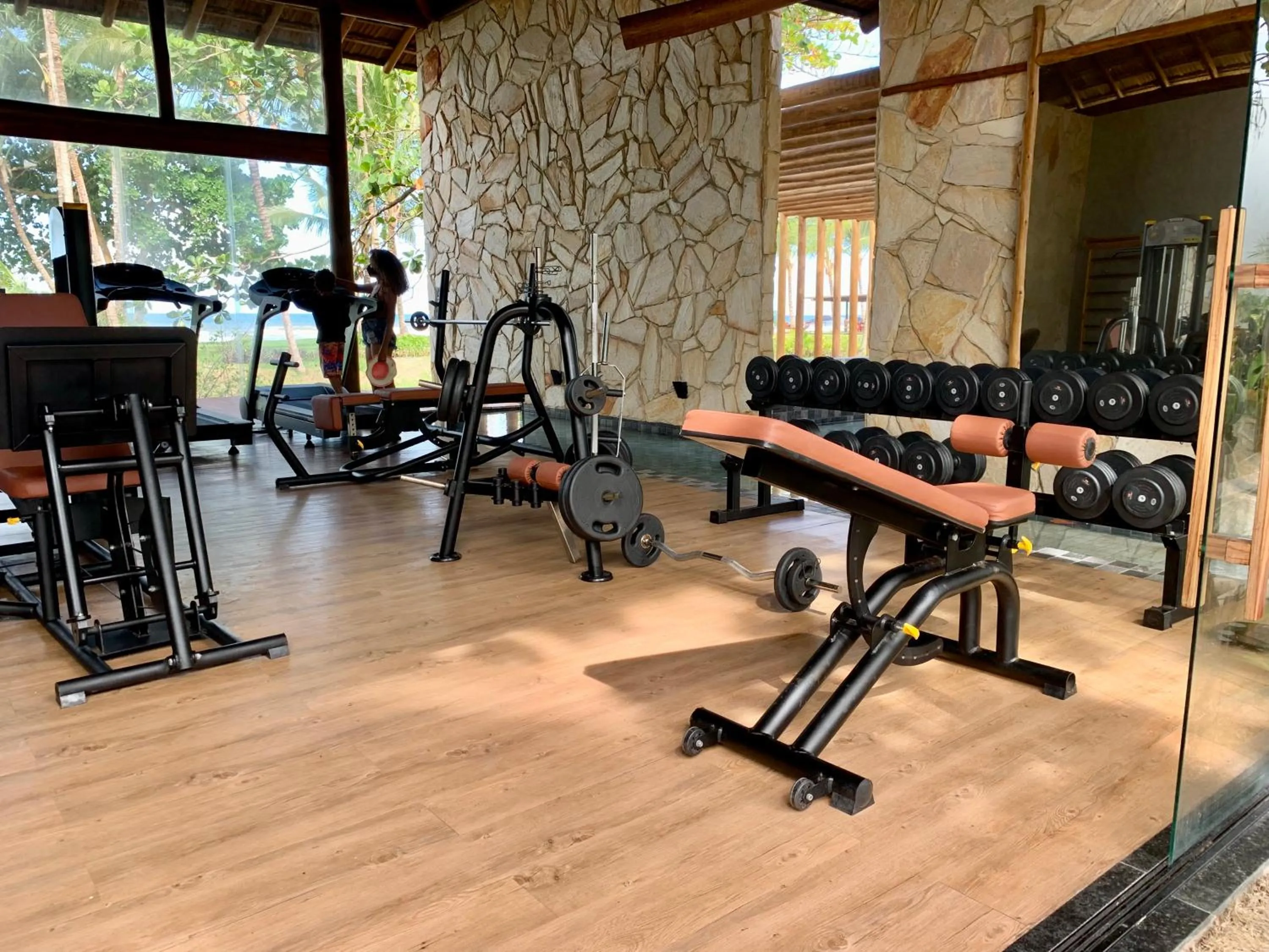 Fitness centre/facilities in Resort Tororomba