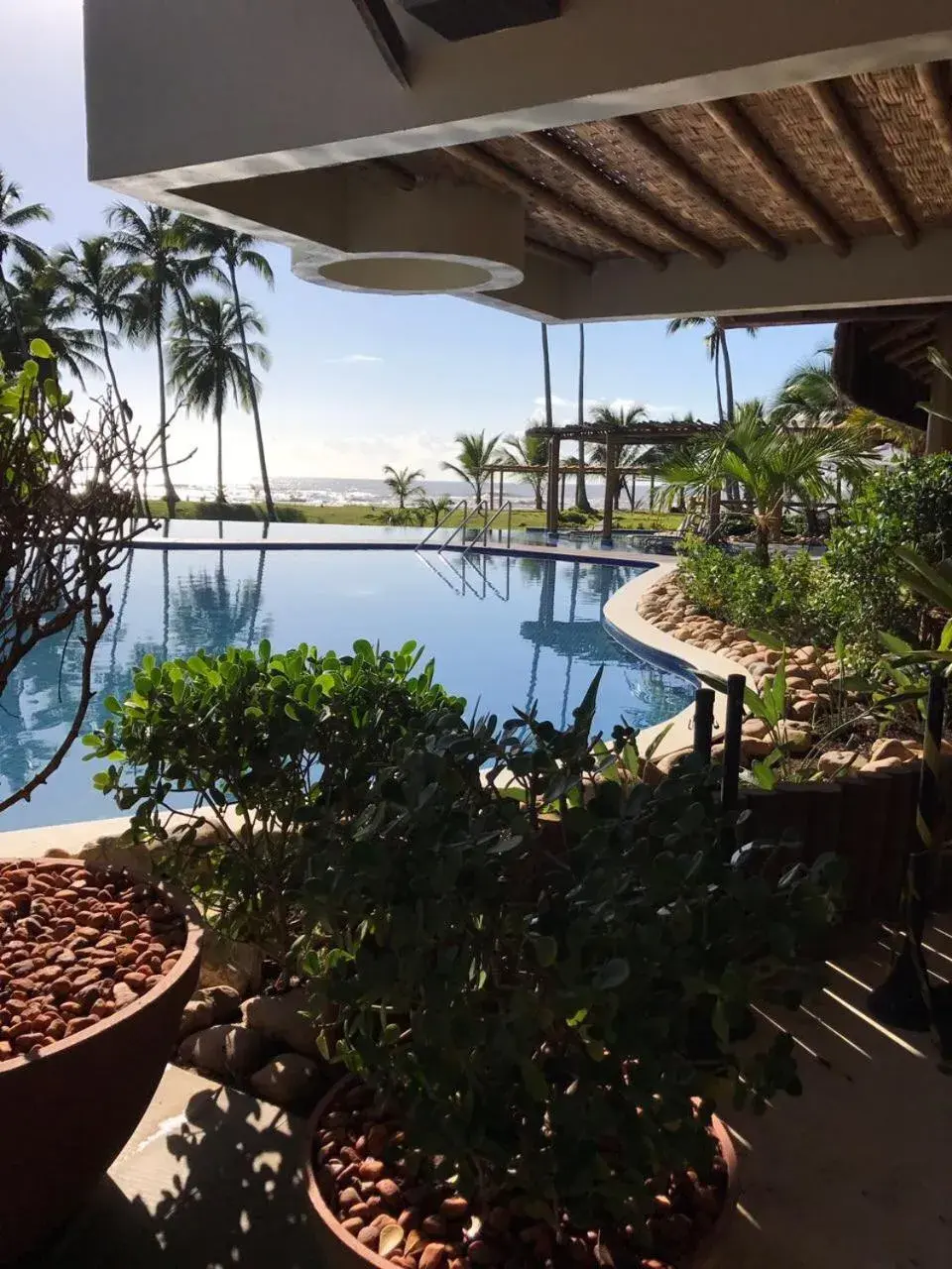 Pool view in Resort Tororomba Pool view in Resort Tororomba