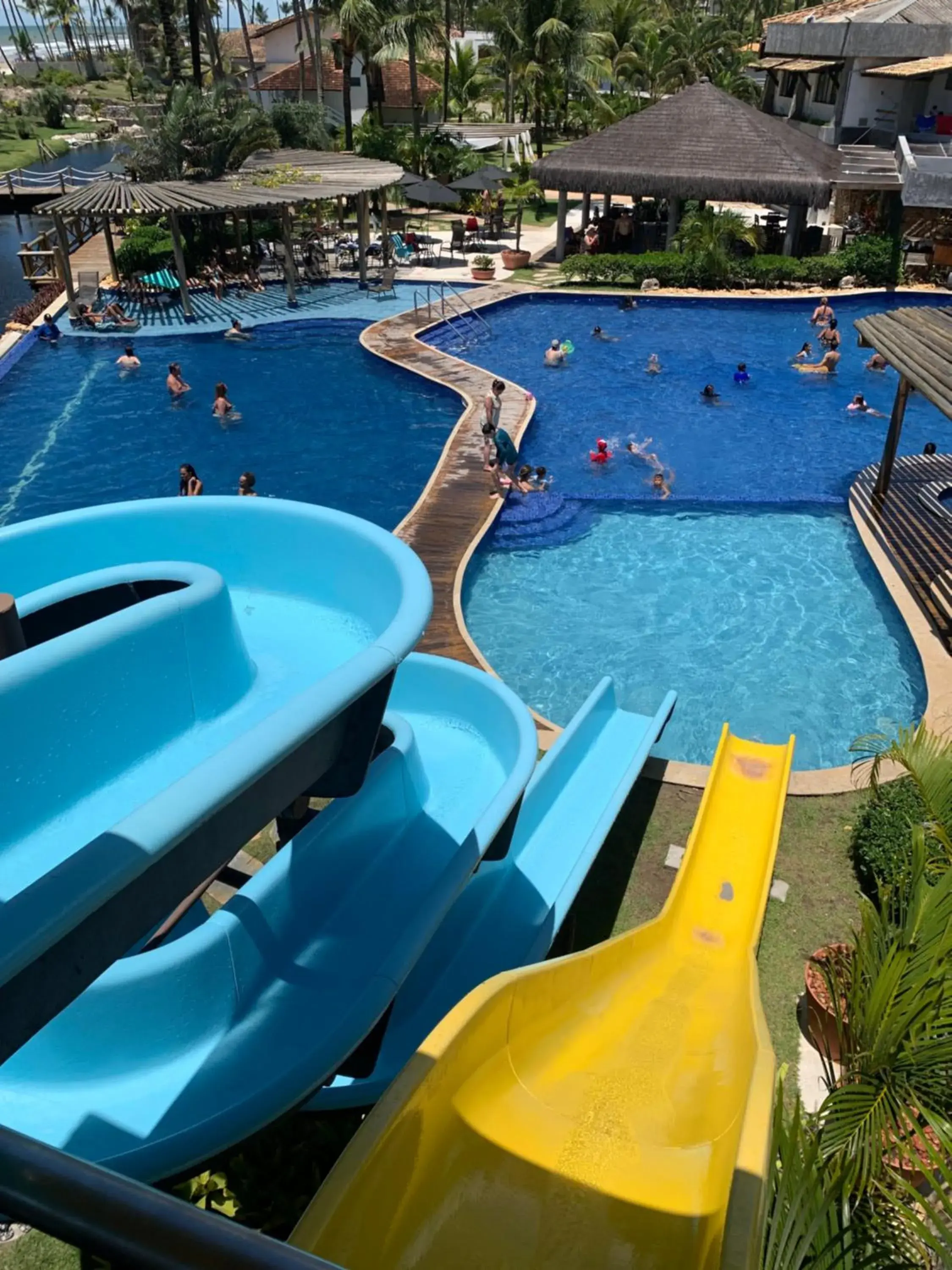 Pool view in Resort Tororomba Pool view in Resort Tororomba